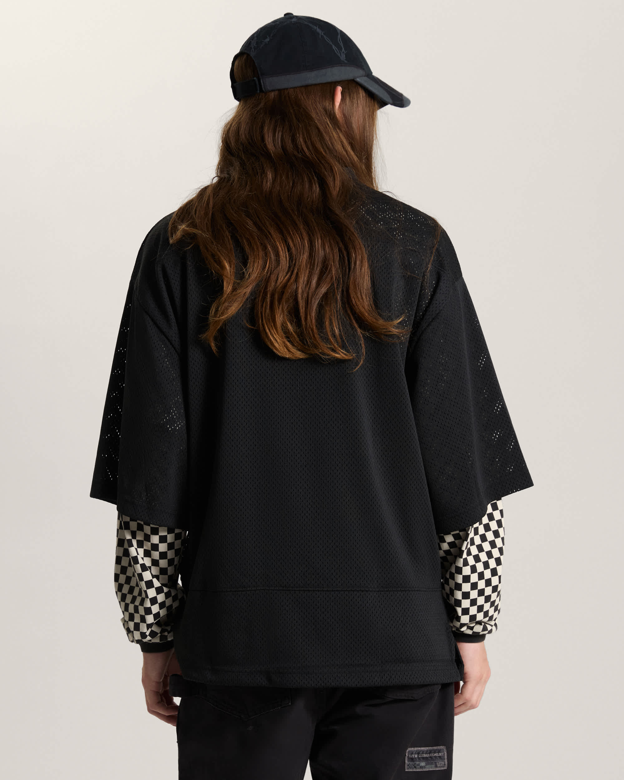 AOD by Slam Jam Mesh TShirt VANS Schwarz ALT3