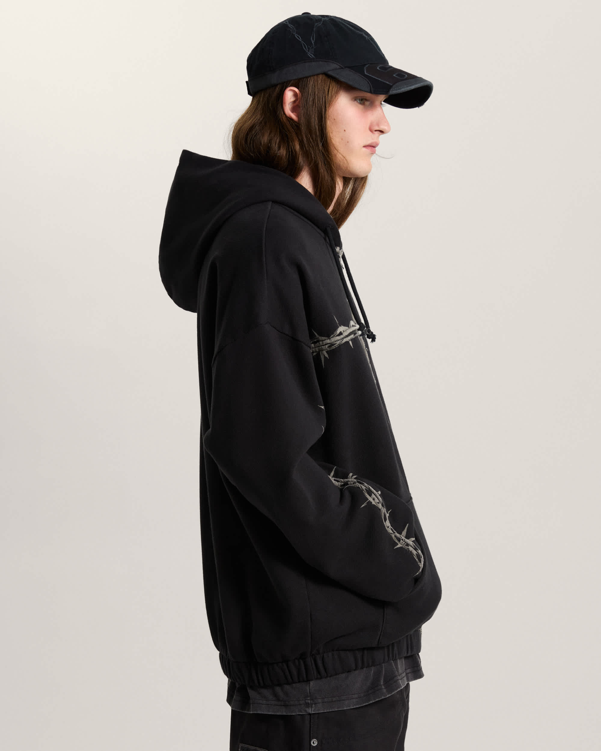 AOD by Slam Jam T Kapuzenjacke VANS Schwarz ALT4