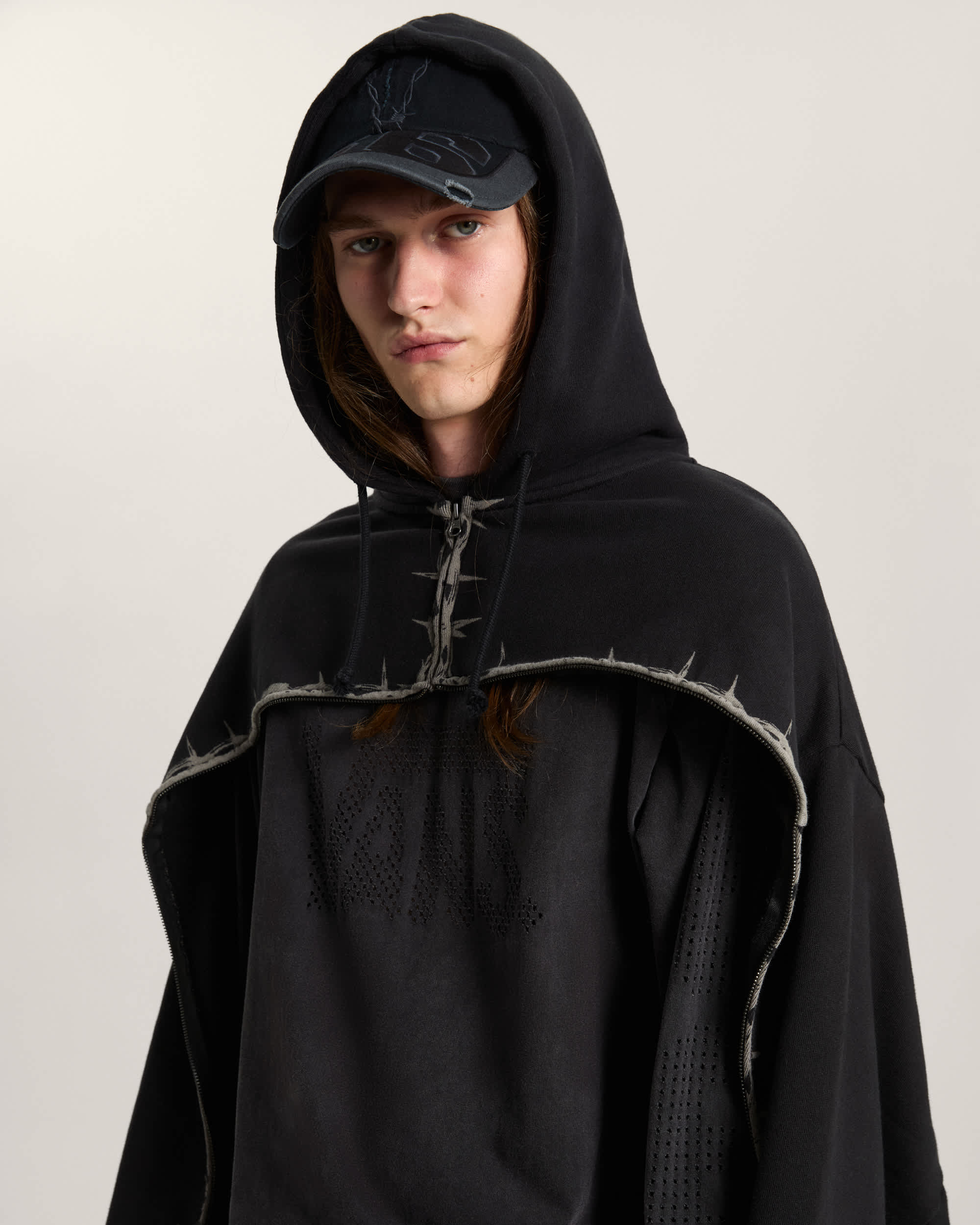 AOD by Slam Jam T Kapuzenjacke VANS Schwarz ALT6