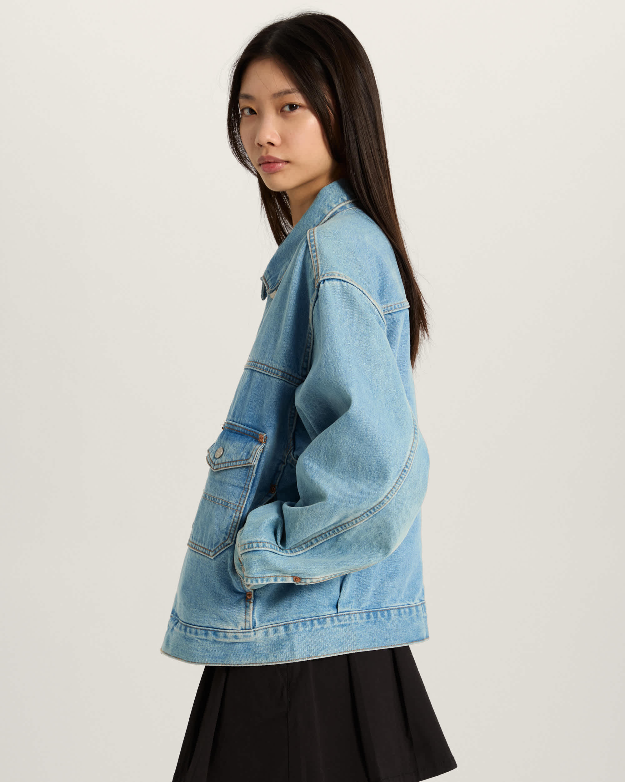  Check5 Denim Trucker VANS  ALT9