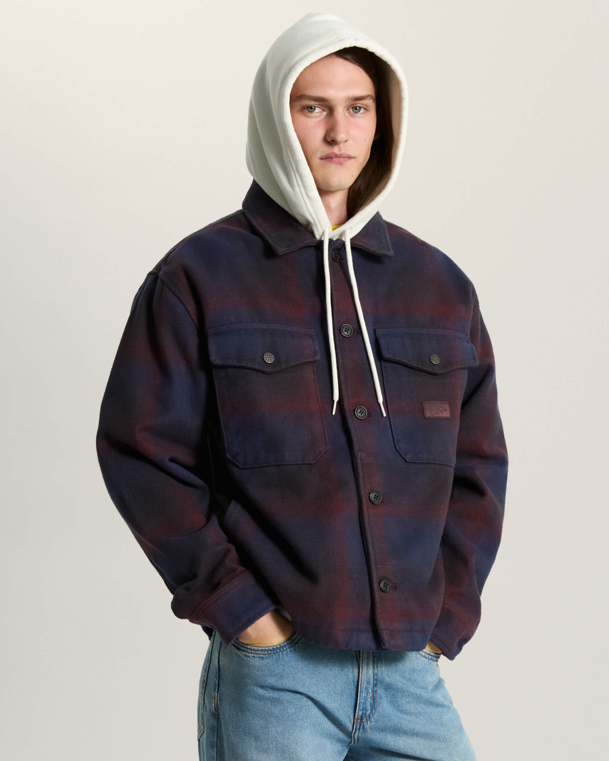 Camicia in flanella pesante Rooney VANS Blu ALT2