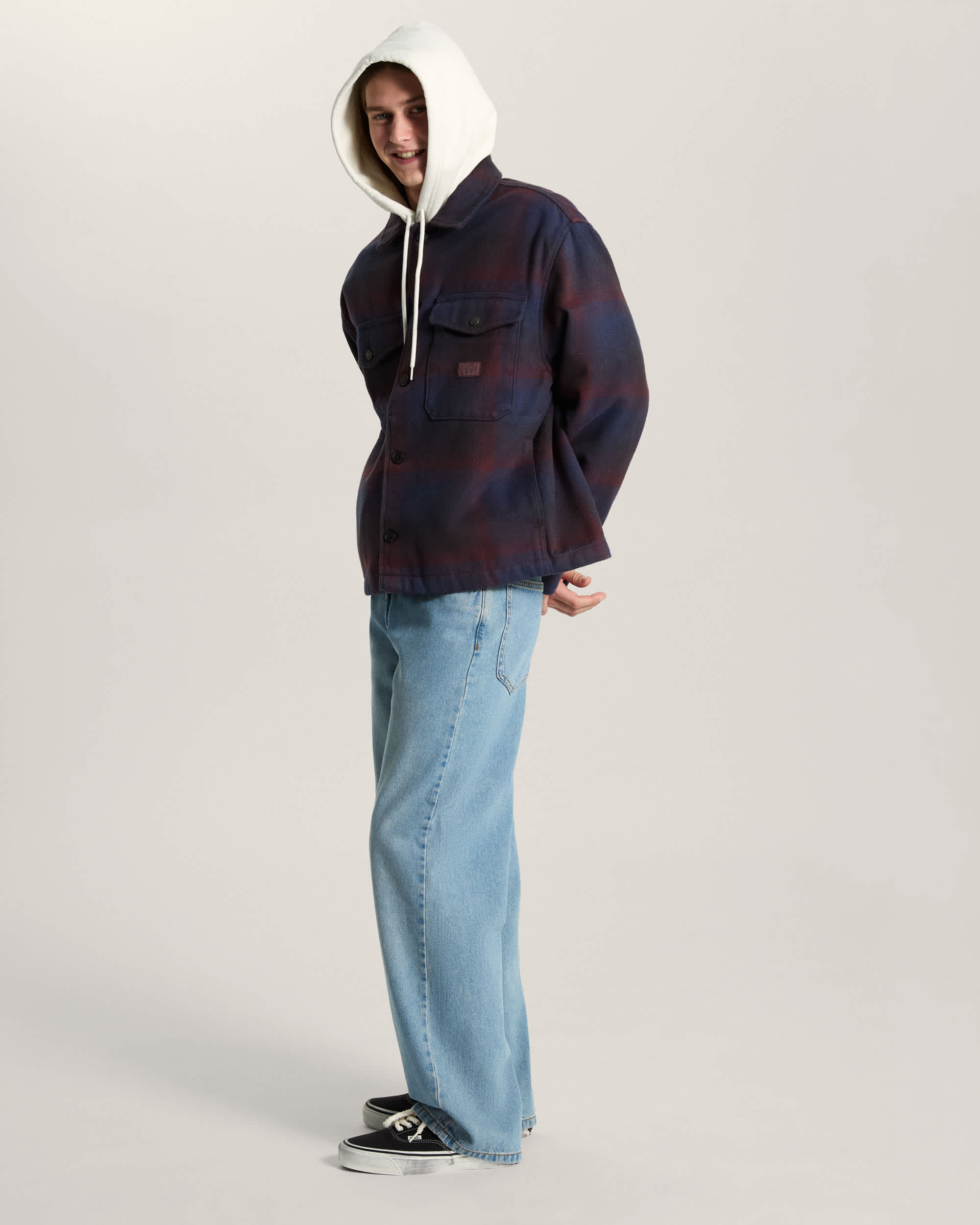 Camicia in flanella pesante Rooney VANS Blu ALT5
