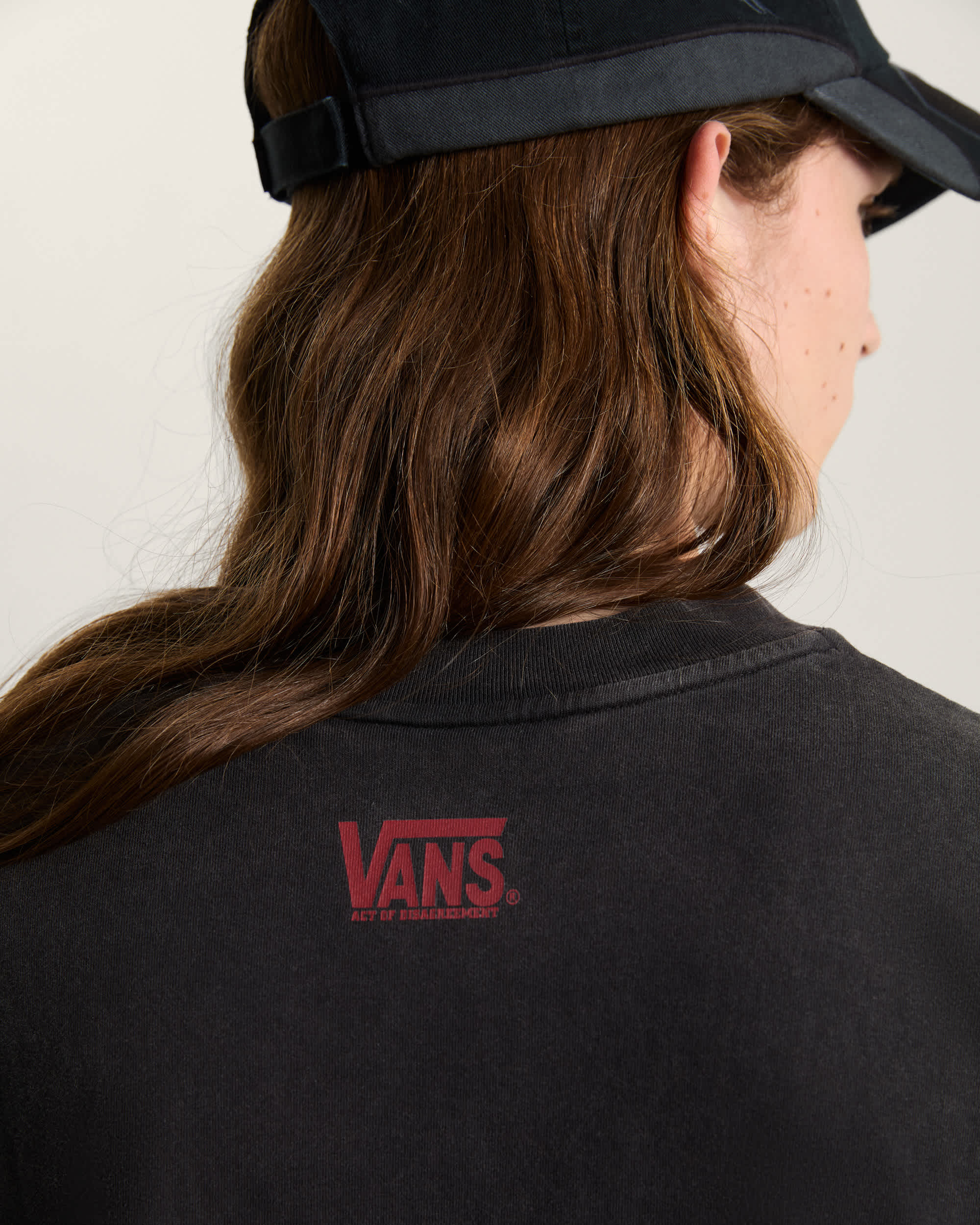 AOD by Slam Jam Braces Tee VANS Black ALT5