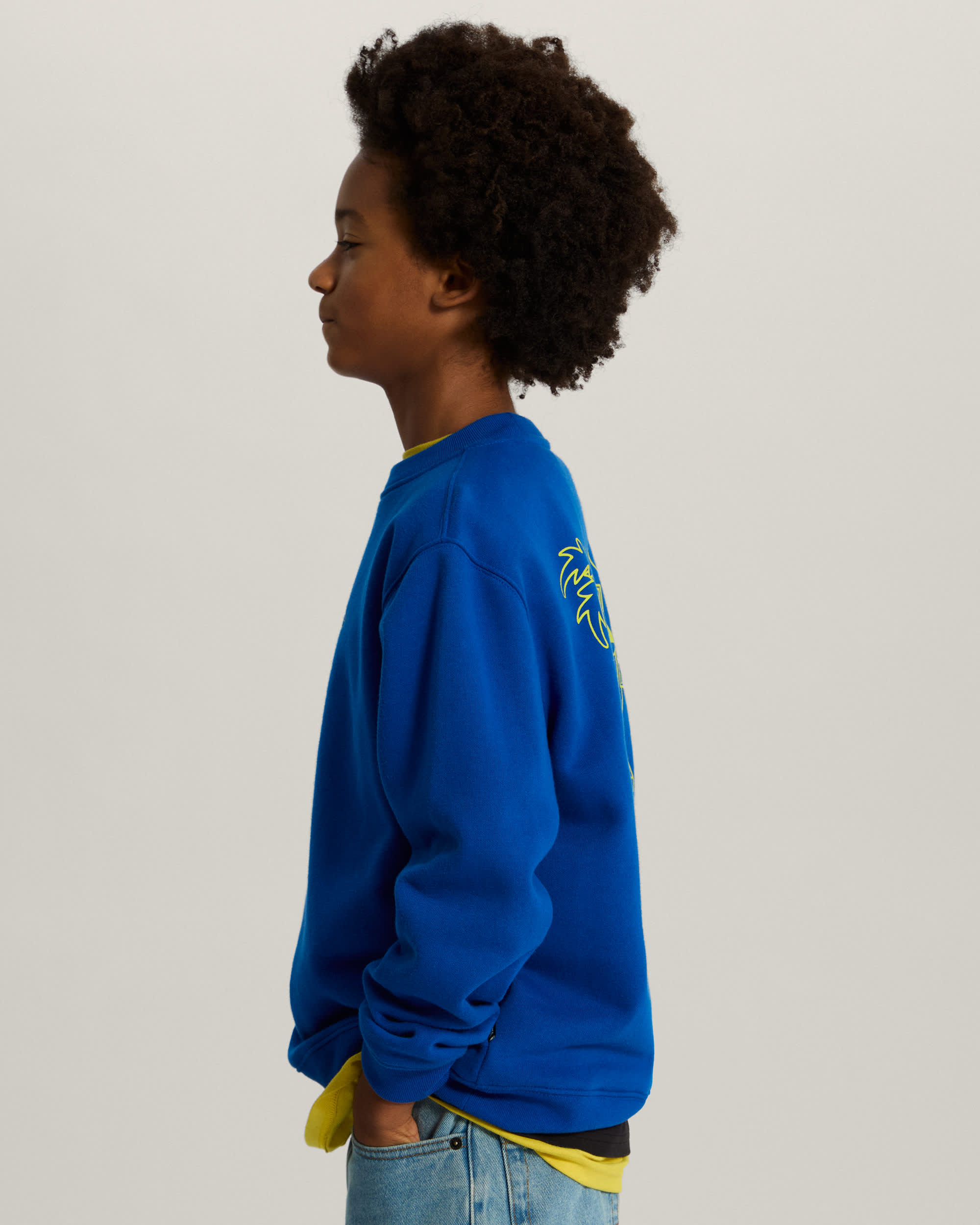 Kids Food Spot Crew Pullover 814 Years VANS Bl ALT4