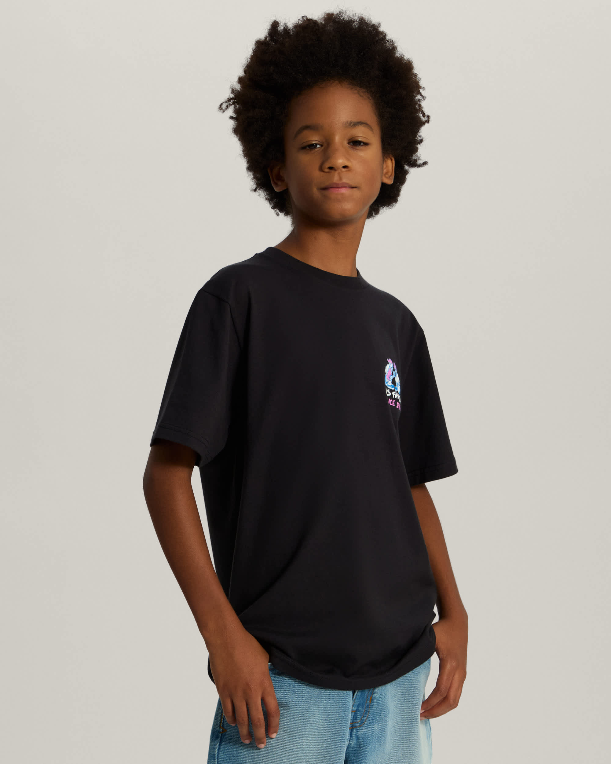 Tshirt Checker Bros Enfant 814 ans VANS Noir ALT2