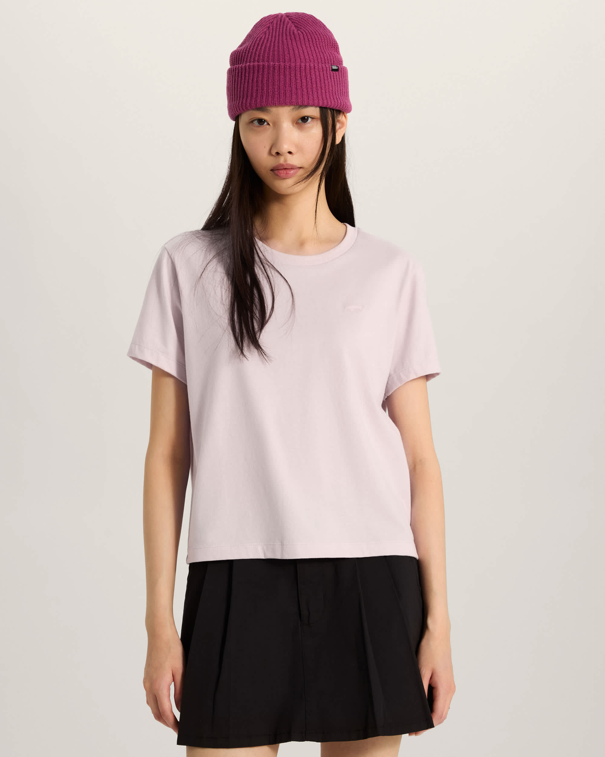 Salton RundhalsTShirt VANS Rosa ALT2