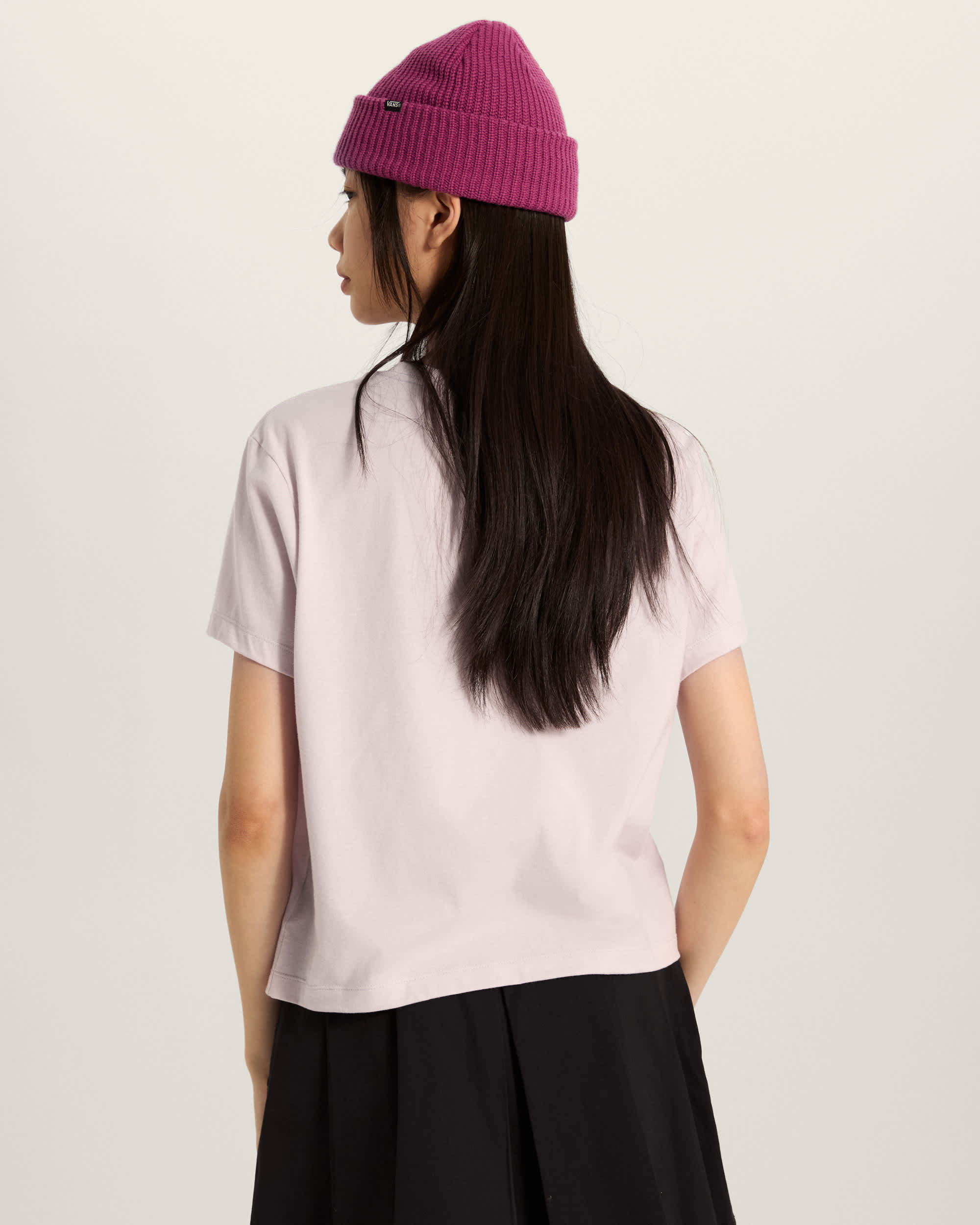 Salton RundhalsTShirt VANS Rosa ALT3