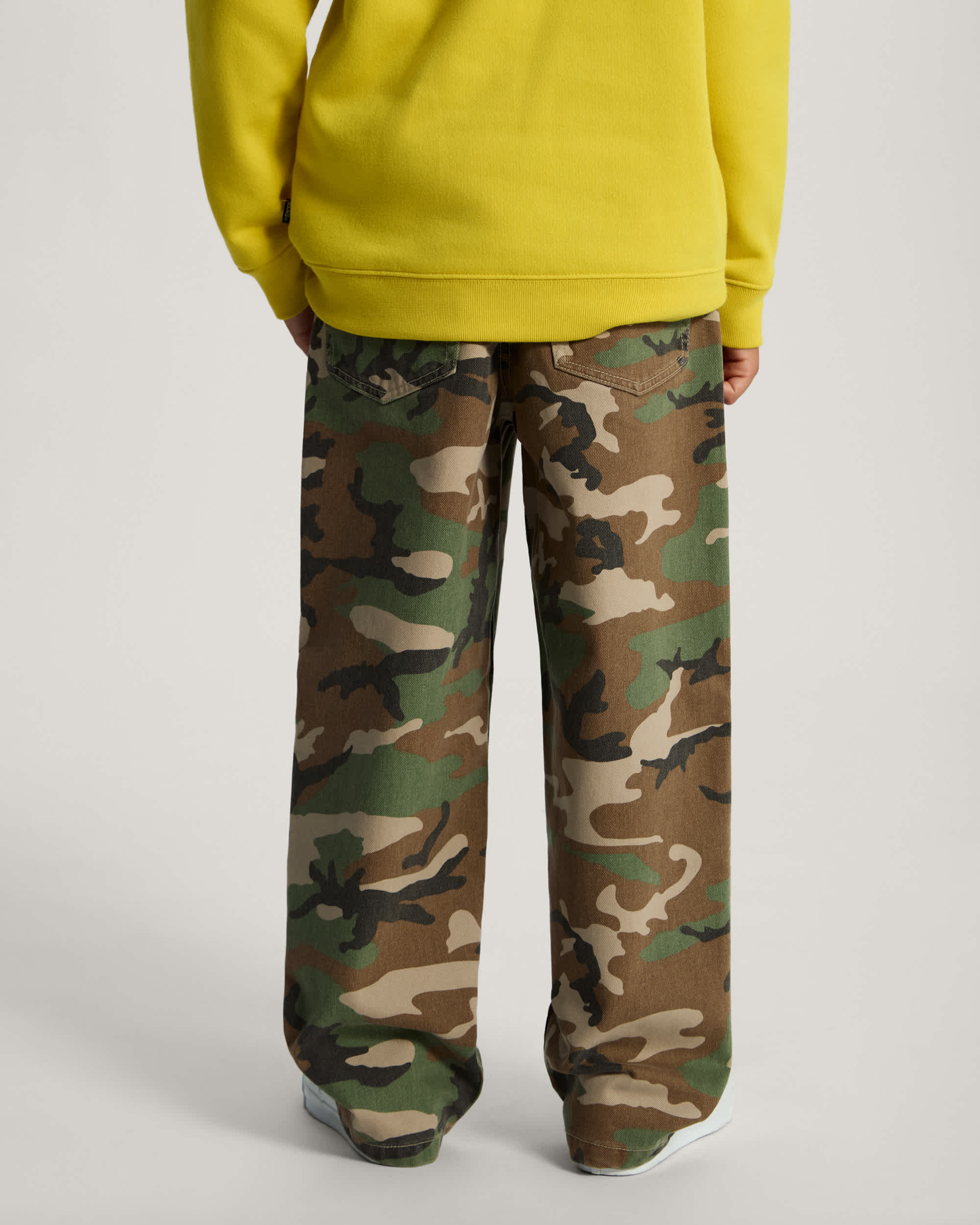 Jean Check5 Baggy AOP Denim Ado 814 ans VANS Vert ALT3