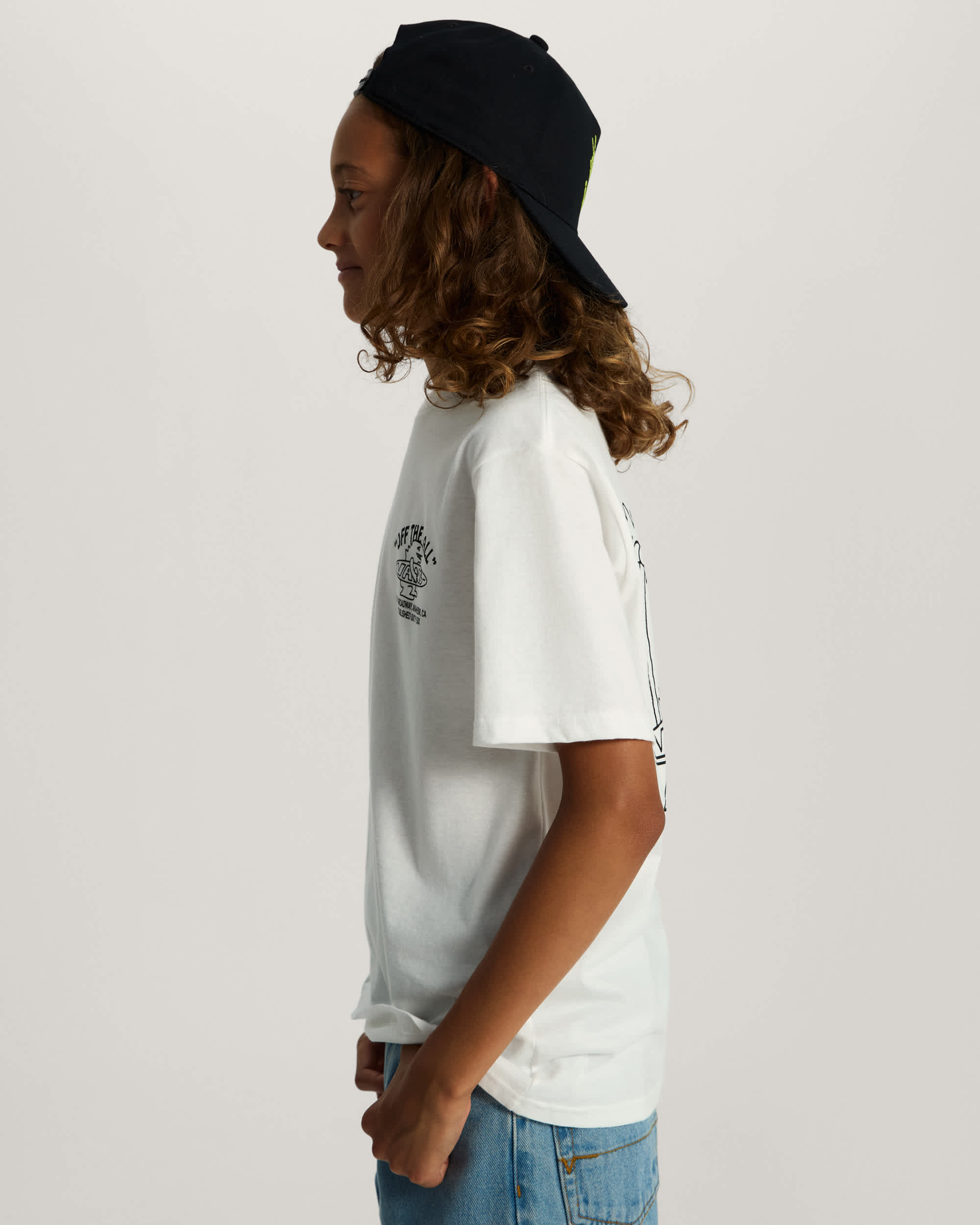 Food Spot SS Tee White VANS White ALT4
