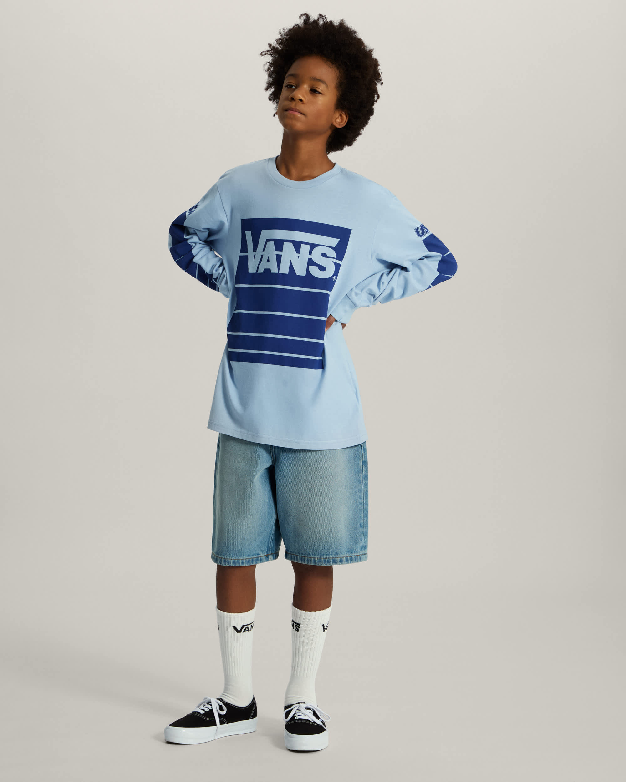 Fast Terrain LS Tee Soft Slate VANS Bl ALT5