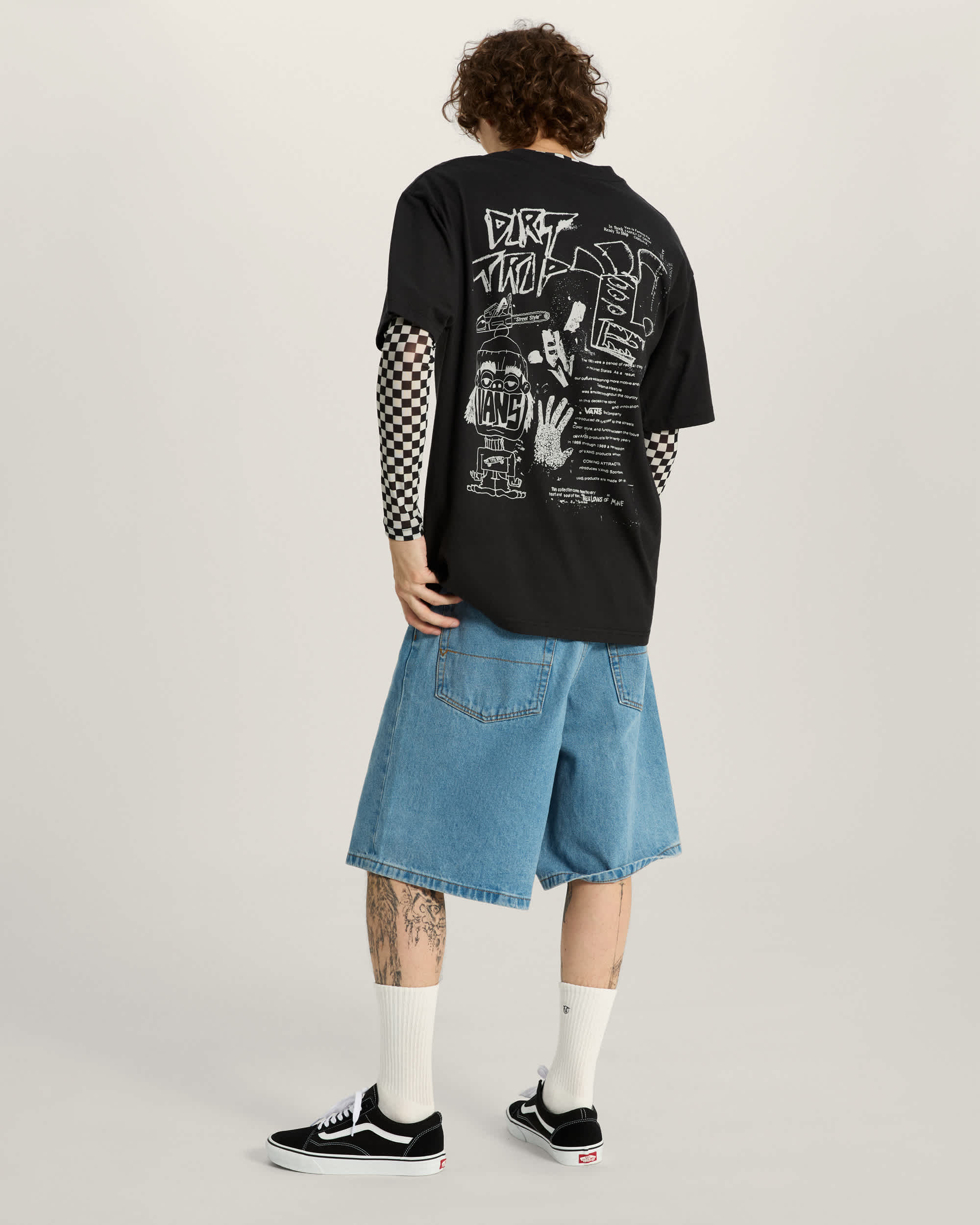 Dirt Trip TShirt VANS Schwarz ALT5
