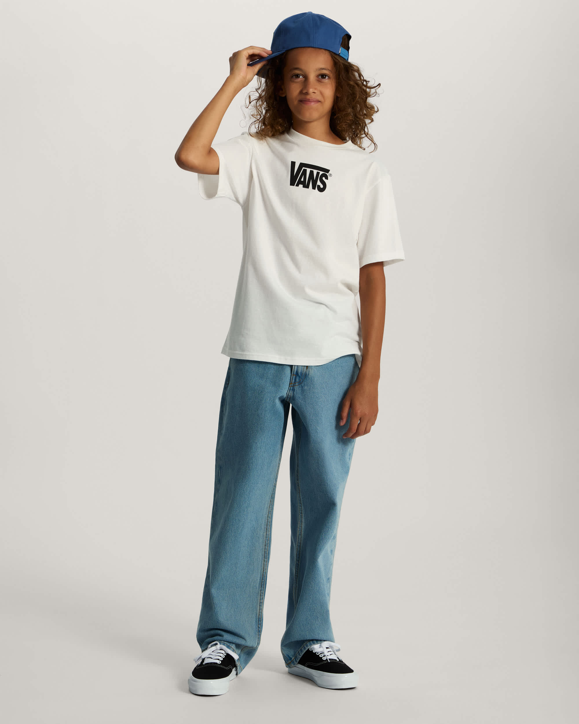 Pantaloni in denim Bambinoa Check5 Loose 814 anni VANS Blu ALT5