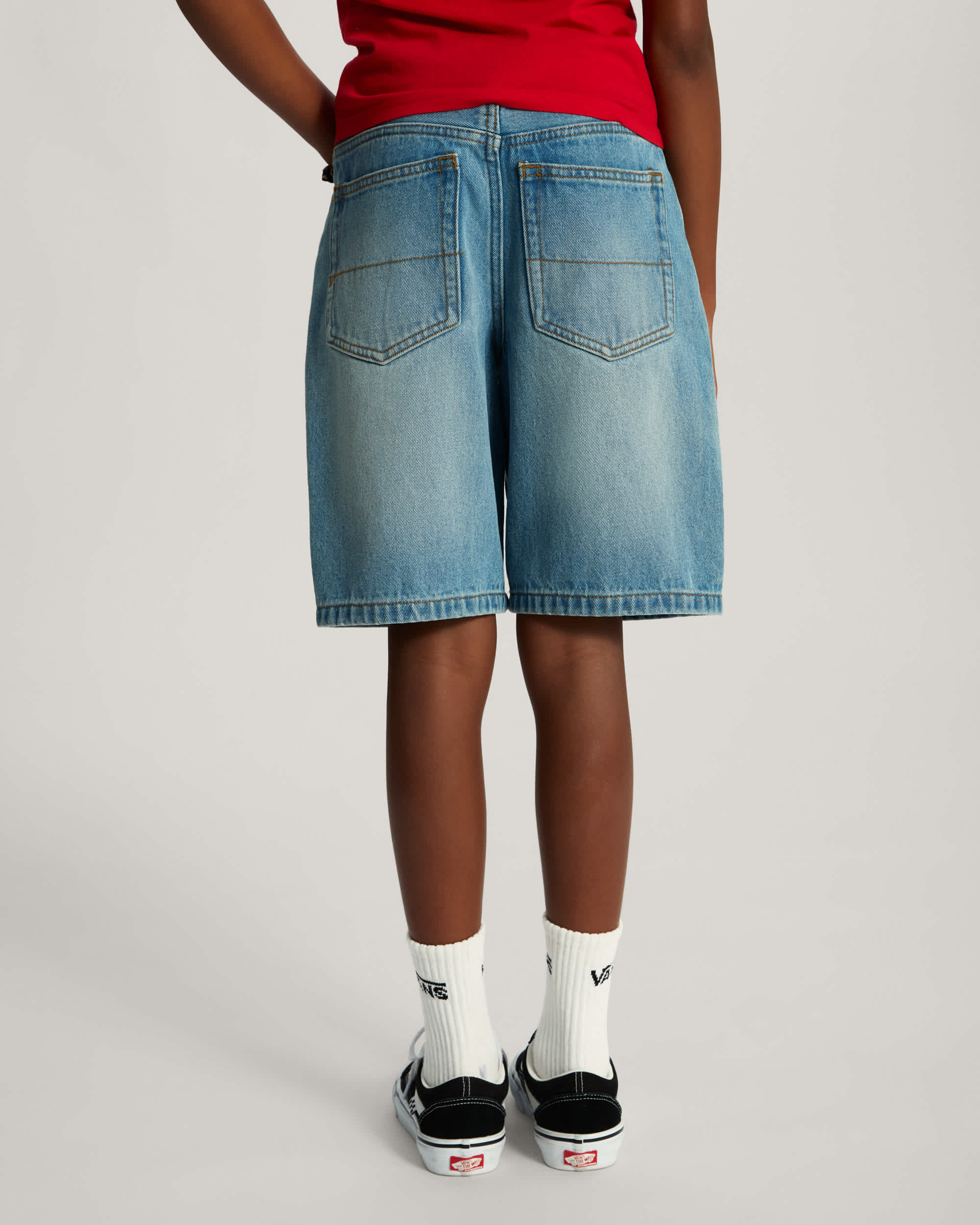 Short en jean baggy Check5 Enfant 814 ans VANS Bleu ALT7
