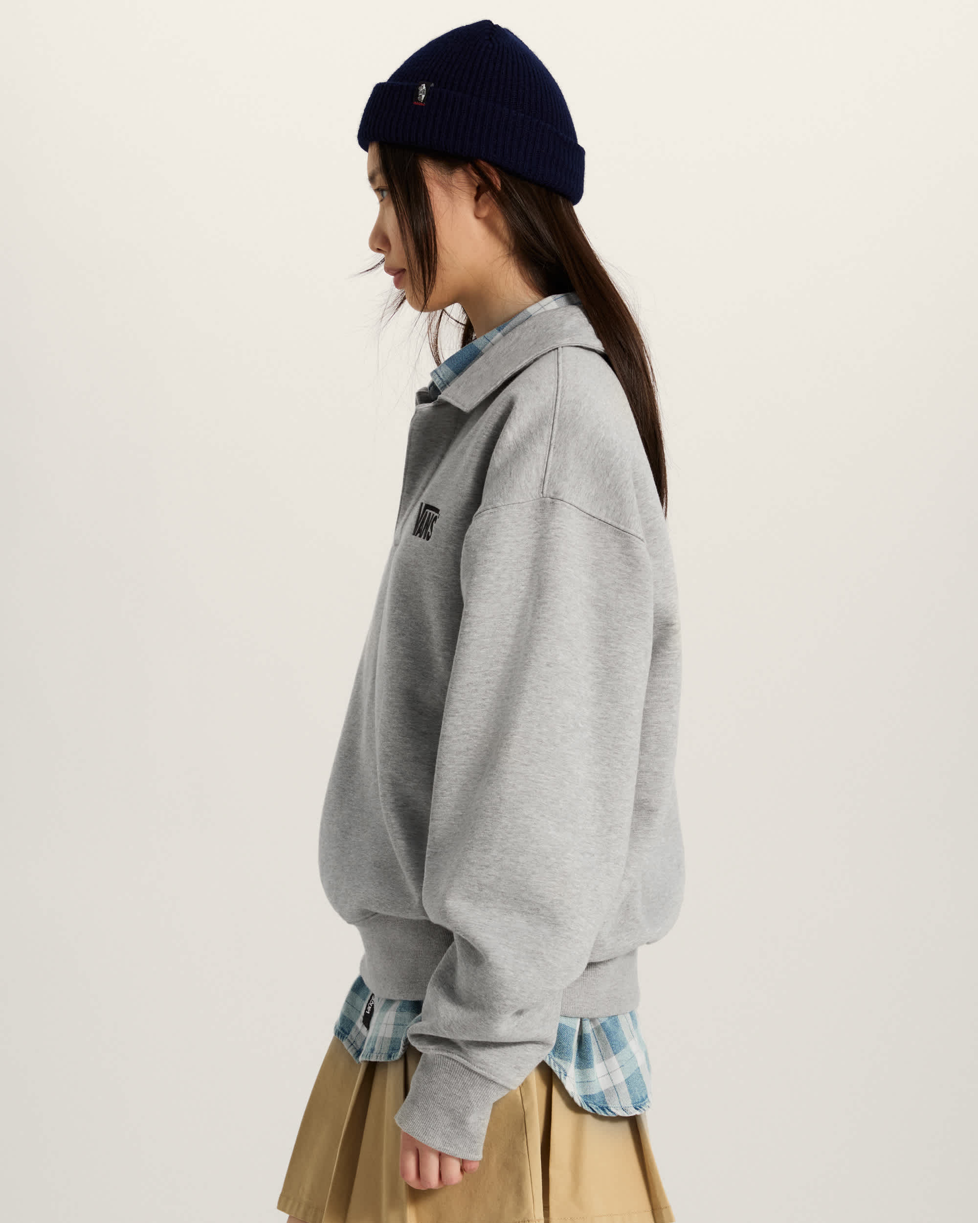 Polo Pullover VANS Szary ALT8
