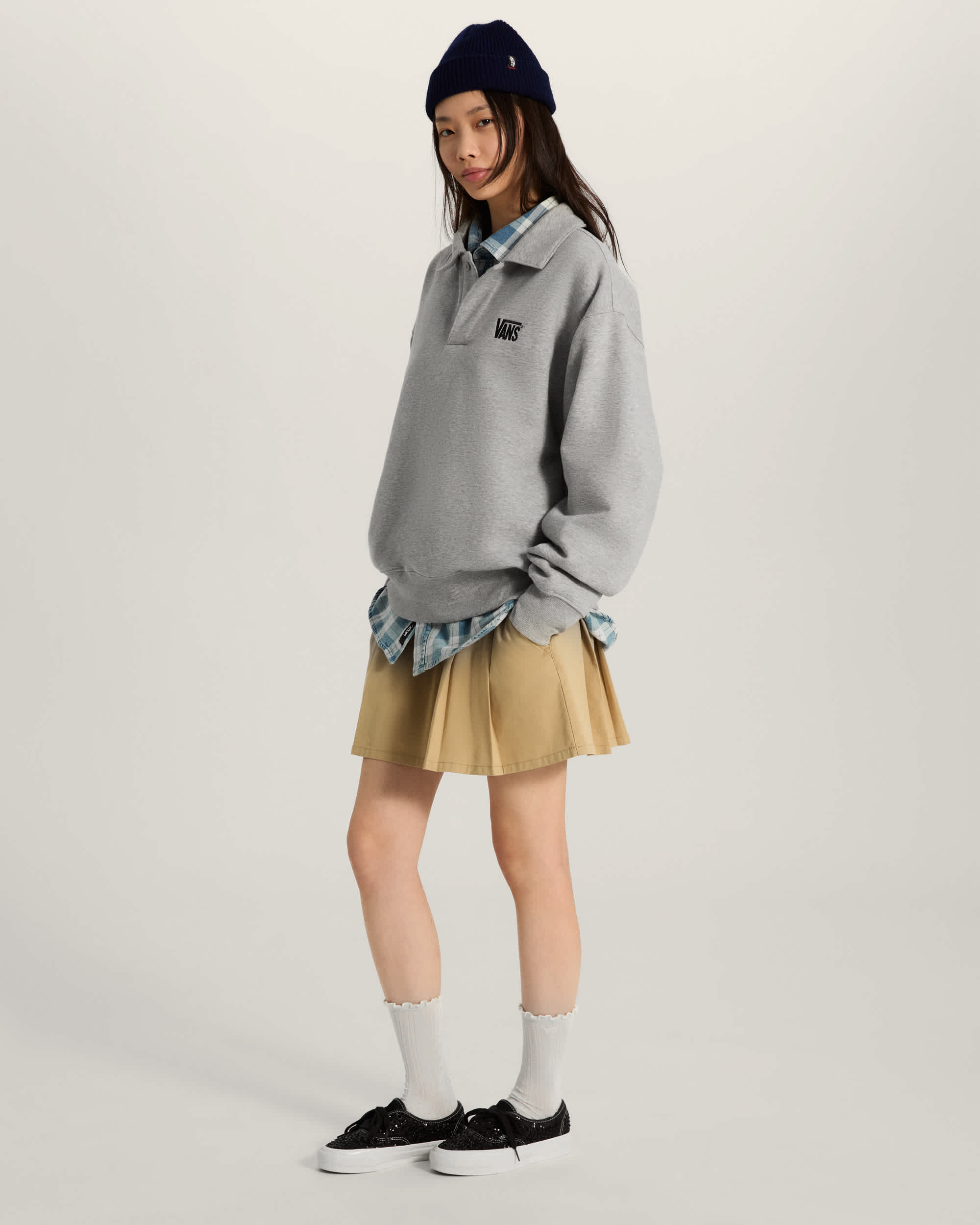 Polo Pullover VANS Szary ALT9