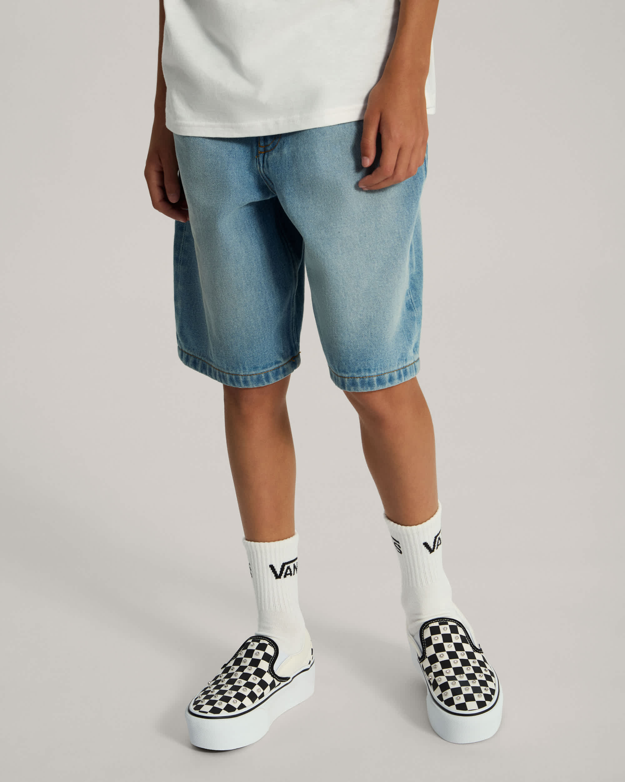 Scarpe Bambinoa Classic SlipOn Platform 814 anni VANS Nero ALT6