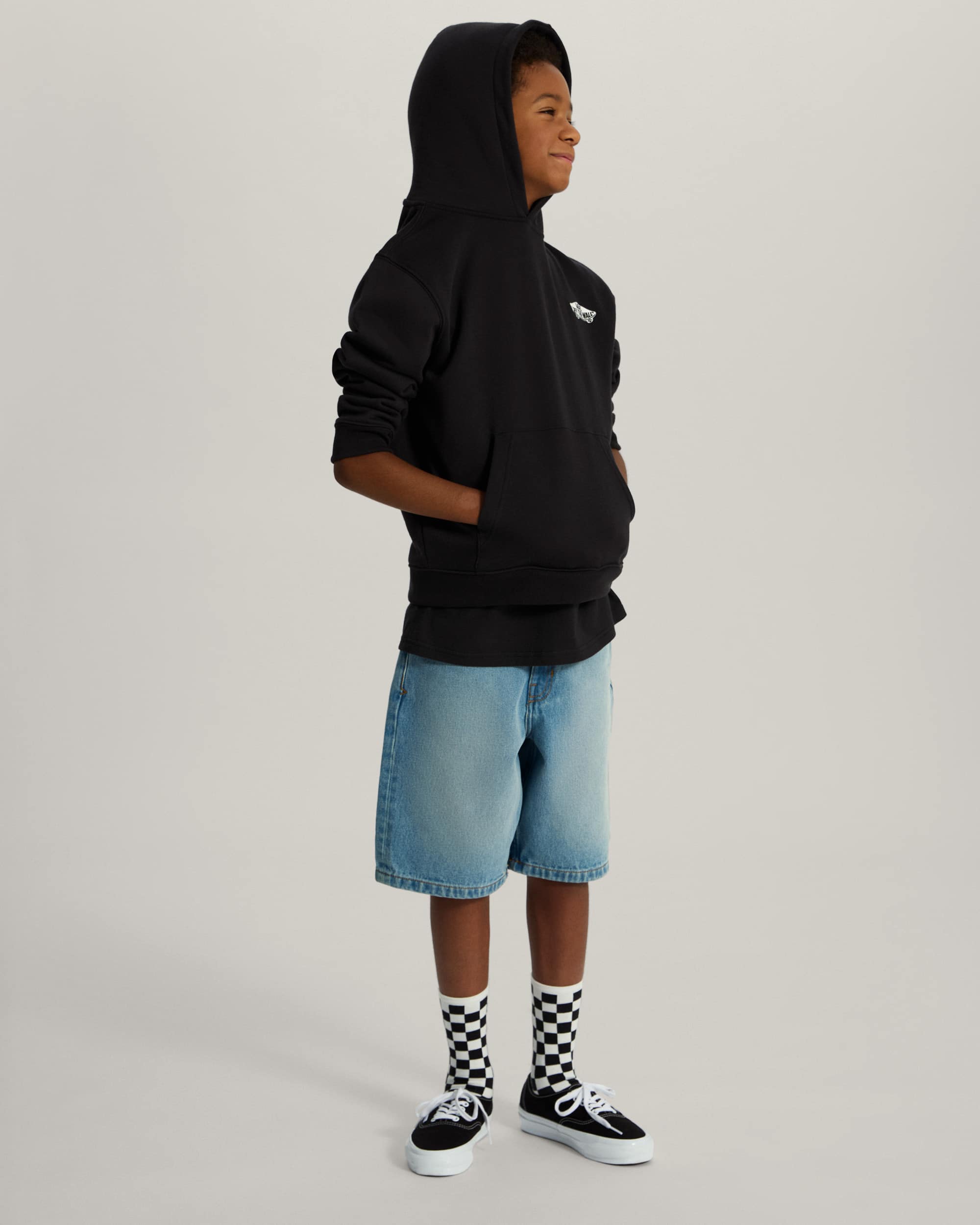 Double Standard Pullover Black VANS Nero ALT5