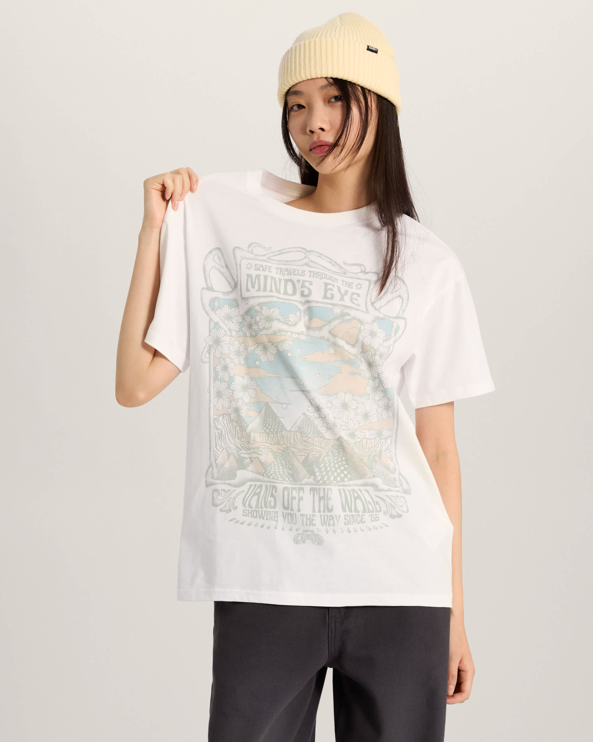 Minds Eye Oversized SS Tee White VANS Blanc ALT2