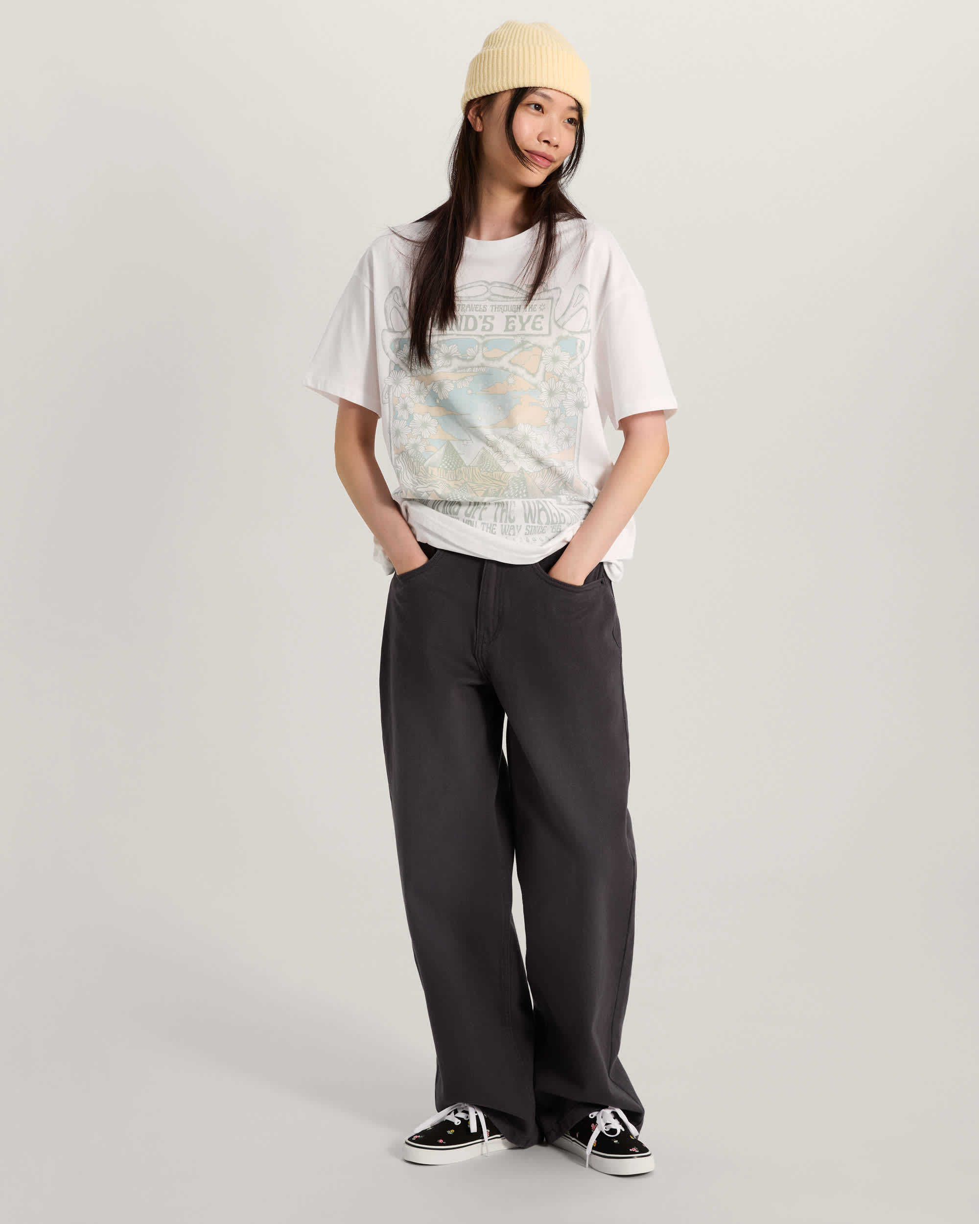 Minds Eye Oversized SS Tee White VANS Blanc ALT4