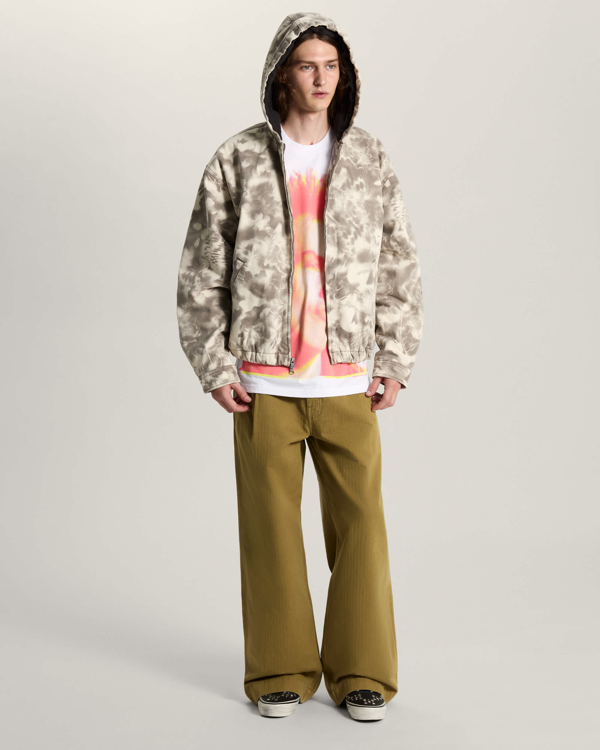 Giacca corta in denim Rez VANS Bianco ALT5