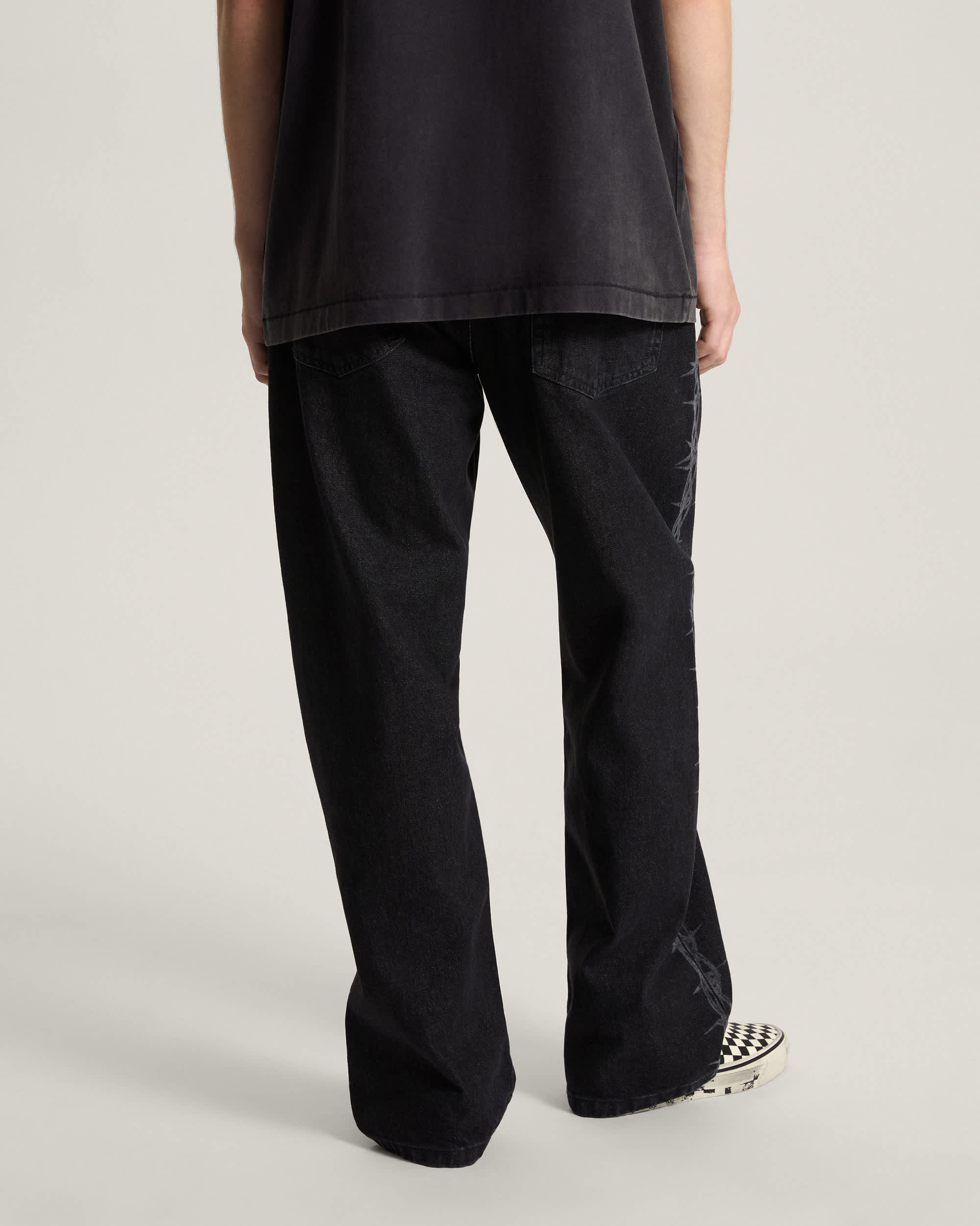 AOD by Slam Jam Denim Trousers VANS Black ALT3