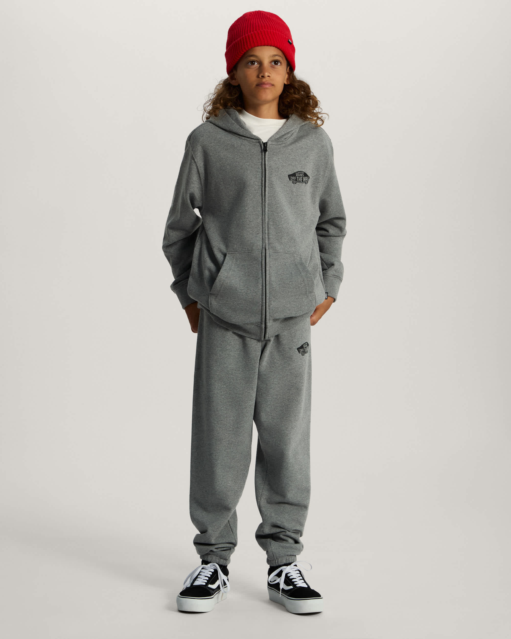 Double Standard FZ Set Cement Heather VANS Grigio ALT2