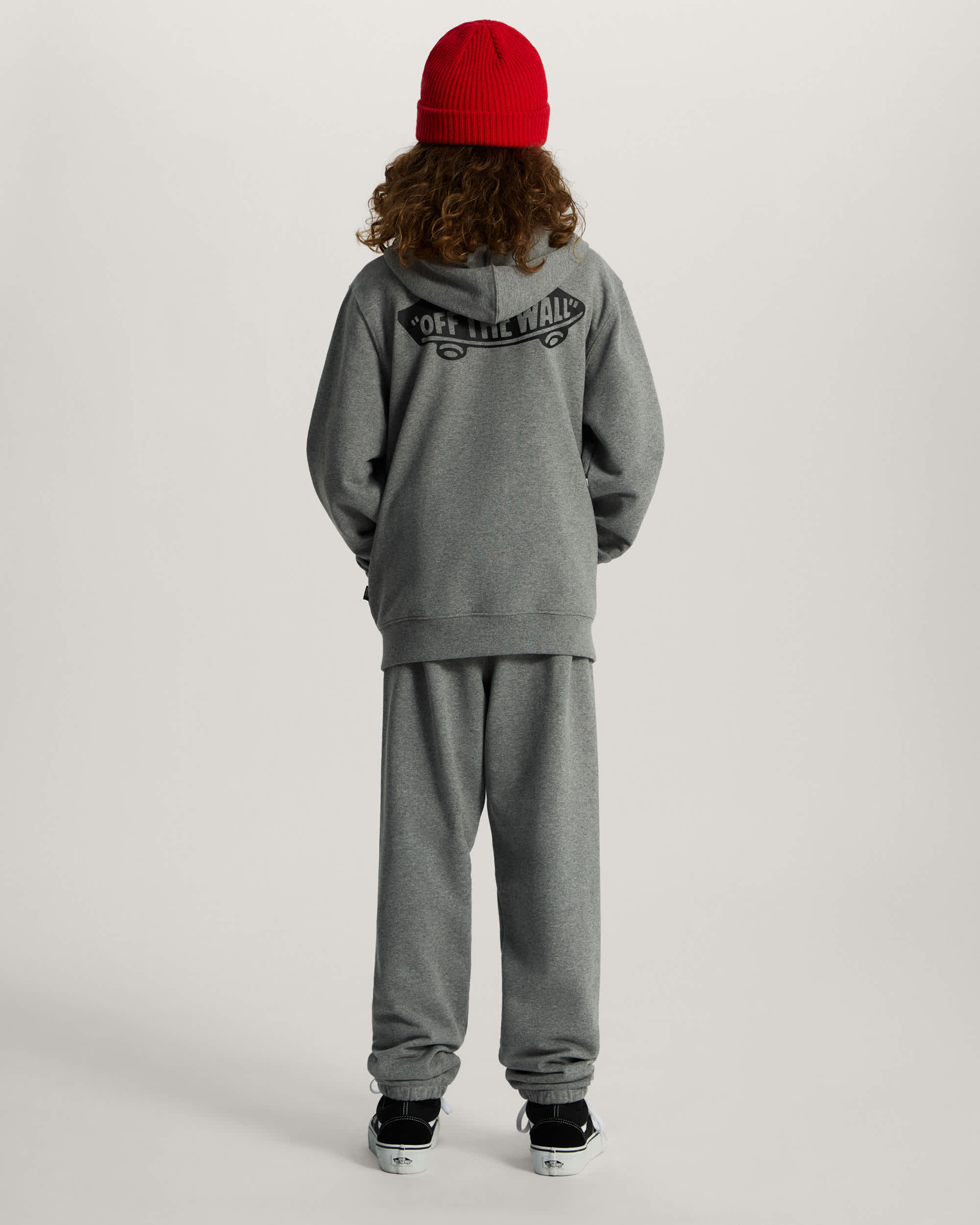 Double Standard FZ Set Cement Heather VANS Grigio ALT3