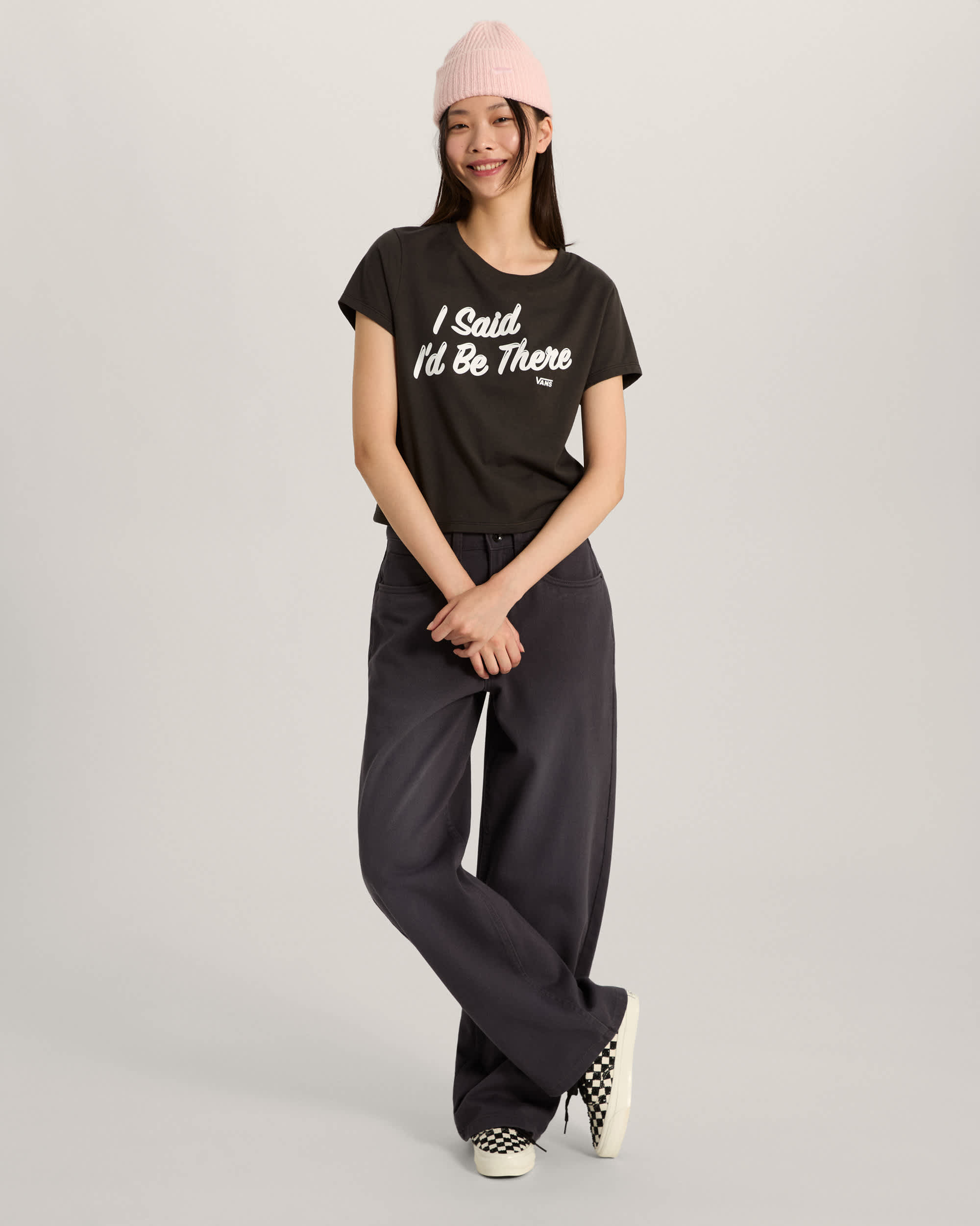 Tshirt I Said Id Be There VANS Czarny ALT4