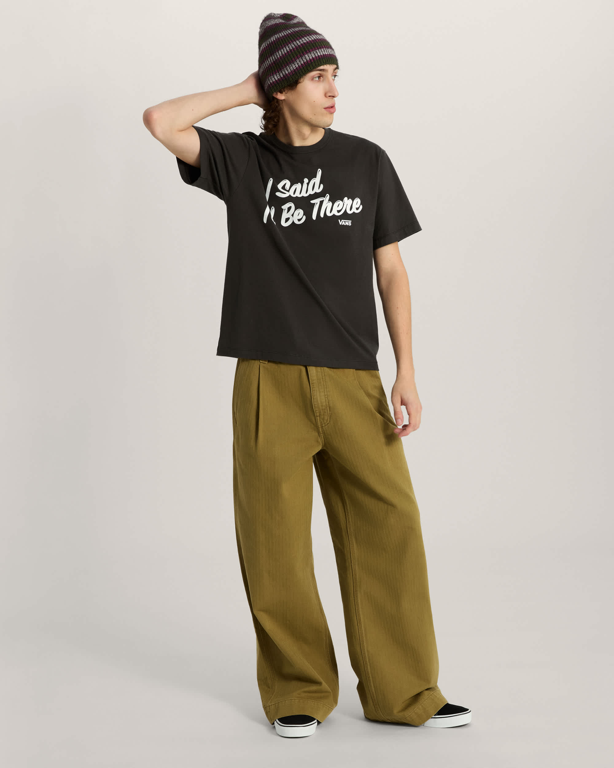 I Said Id Be There SS Tee Faded Black VANS Black ALT4