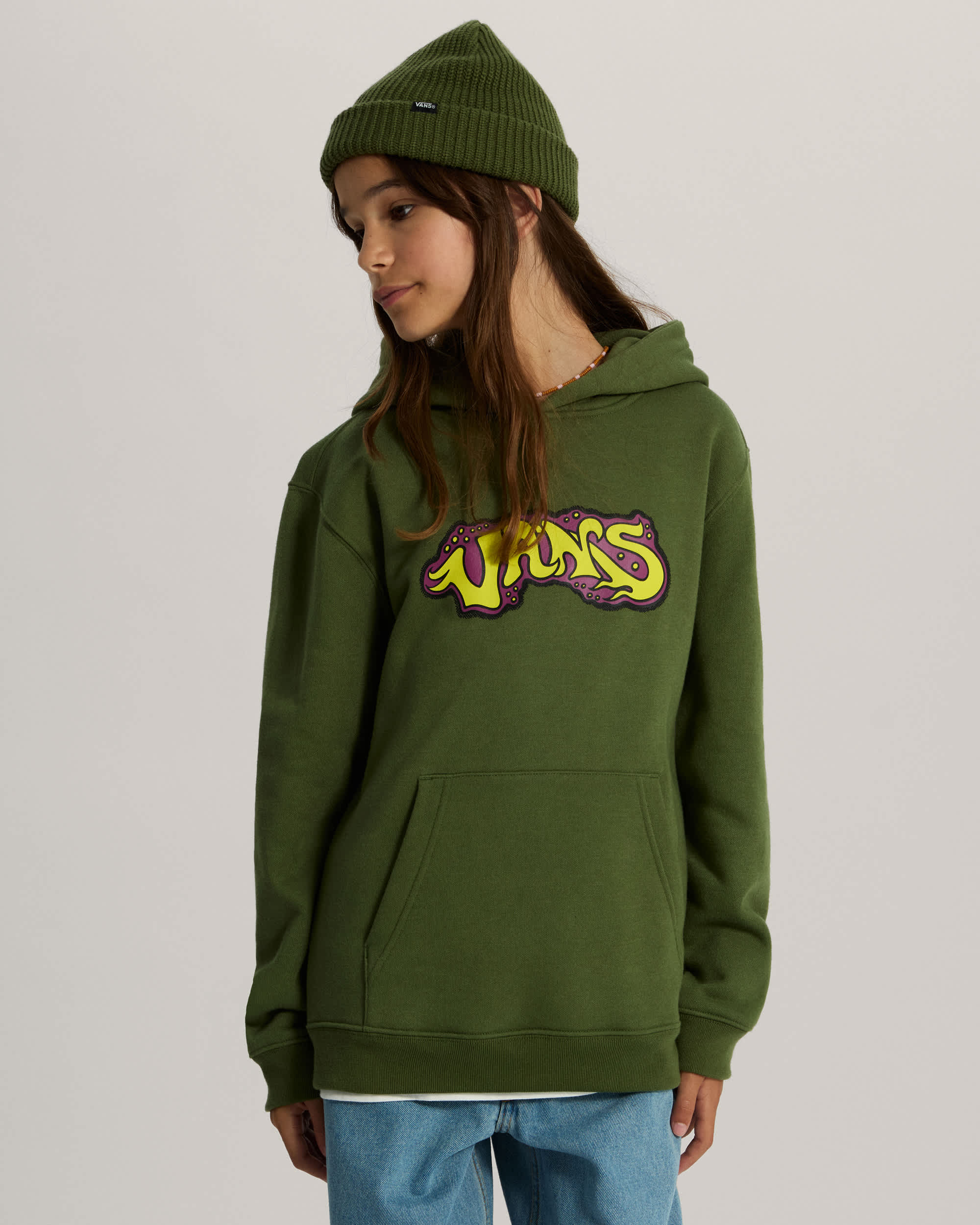 Cruiser Hoodie Green Balsam VANS Verde ALT2