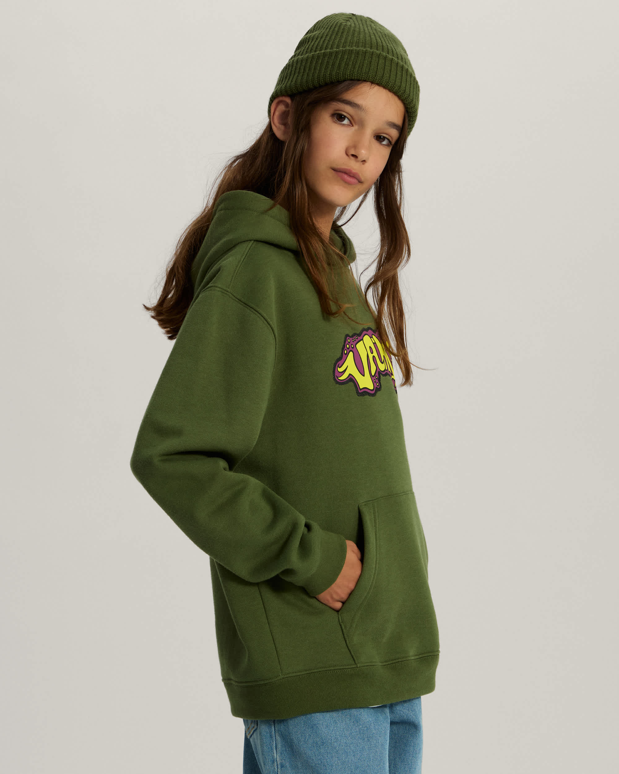 Cruiser Hoodie Green Balsam VANS Verde ALT4