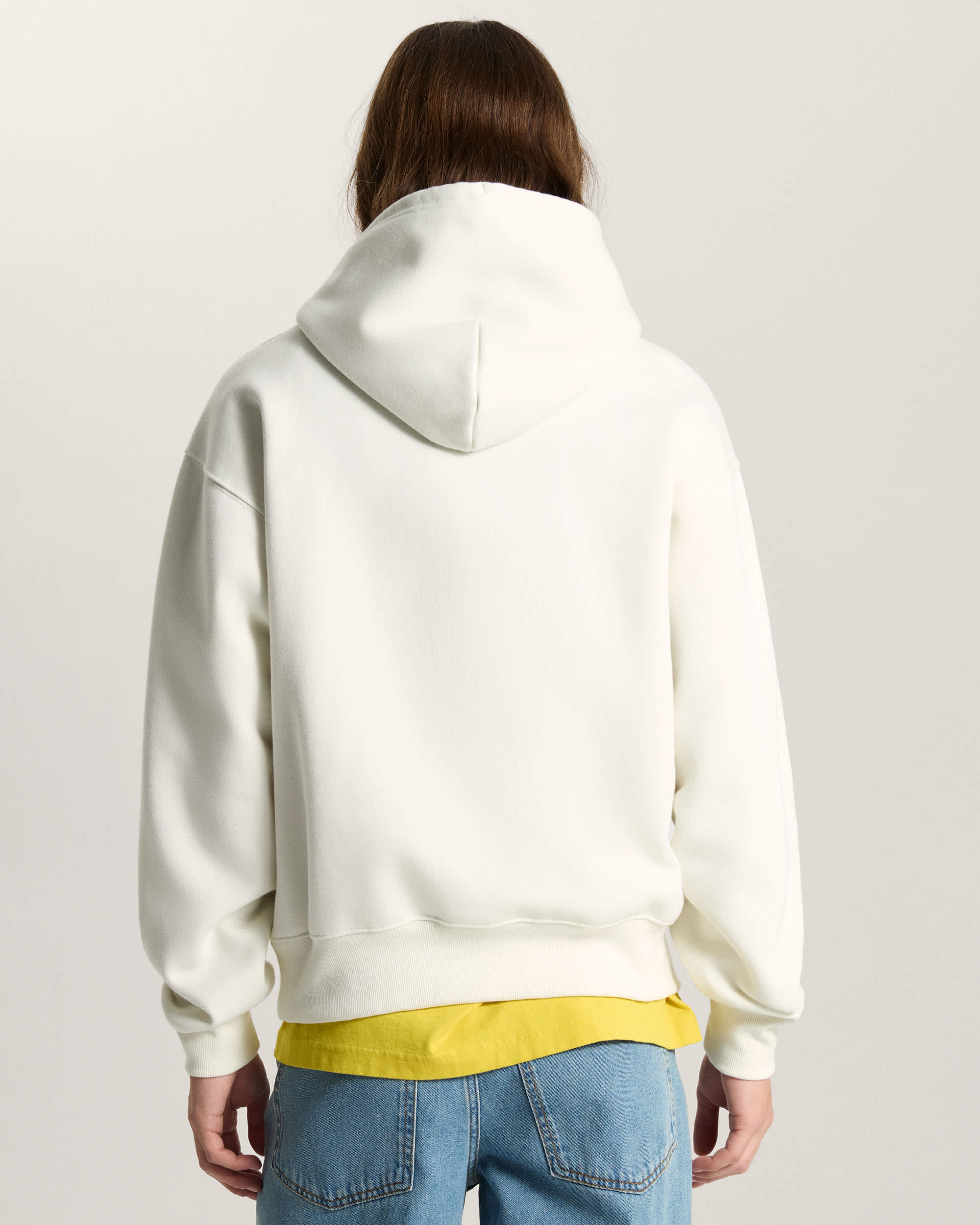 Felpa con cappuccio Stretch Logo VANS Bianco ALT3