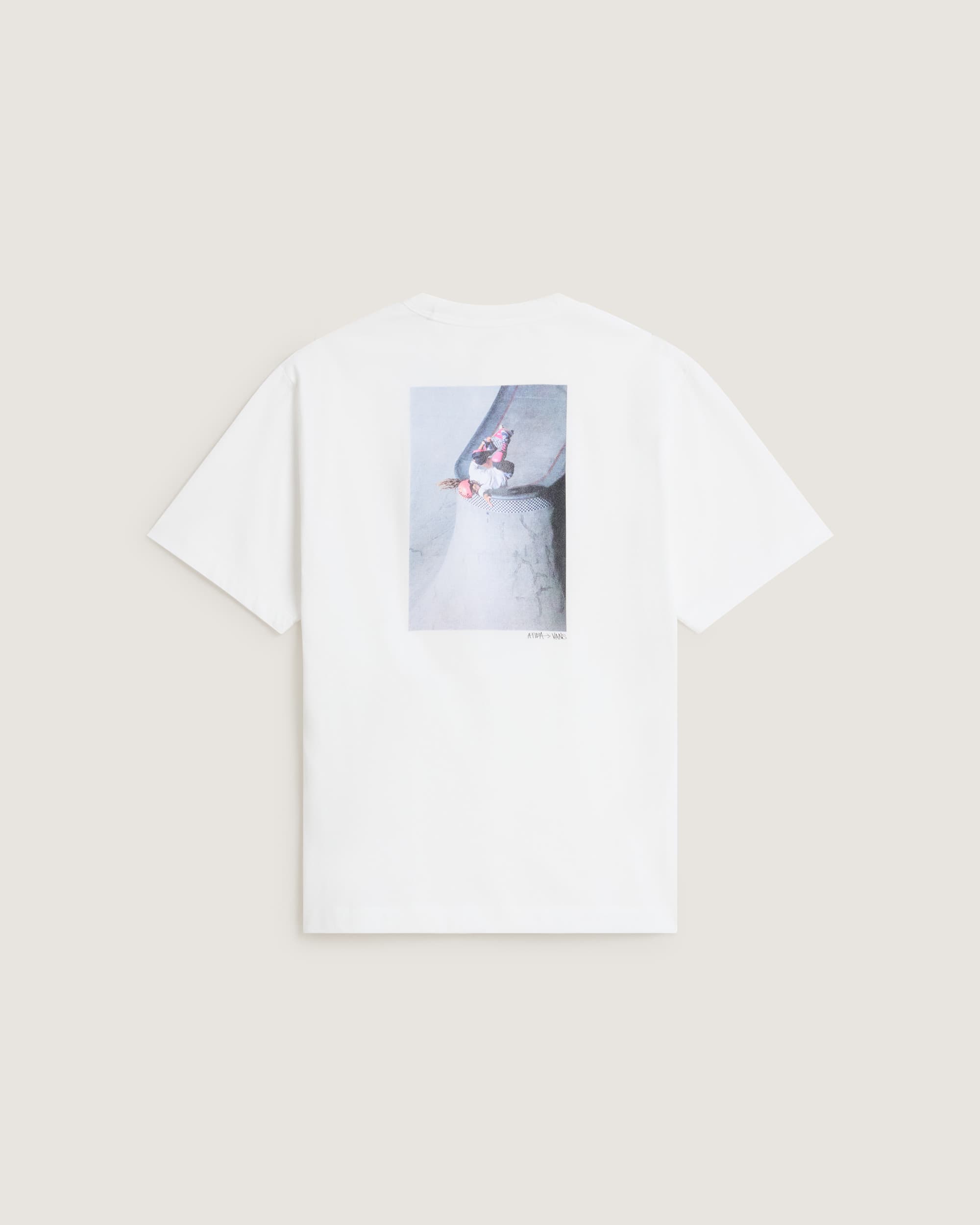 Tshirt Atiba Photo VANS Blanc ALT1