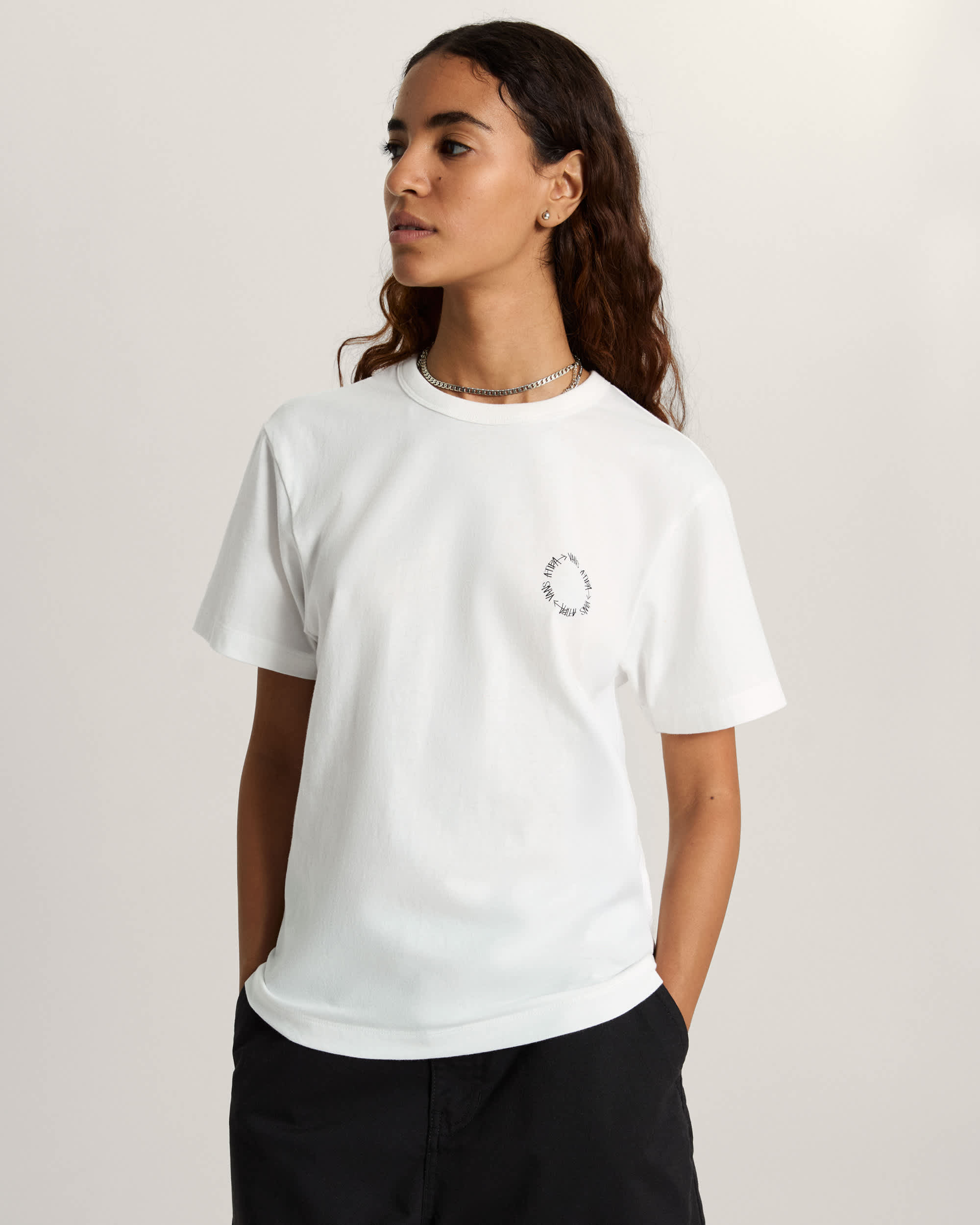 Tshirt Atiba Photo VANS Blanc ALT2