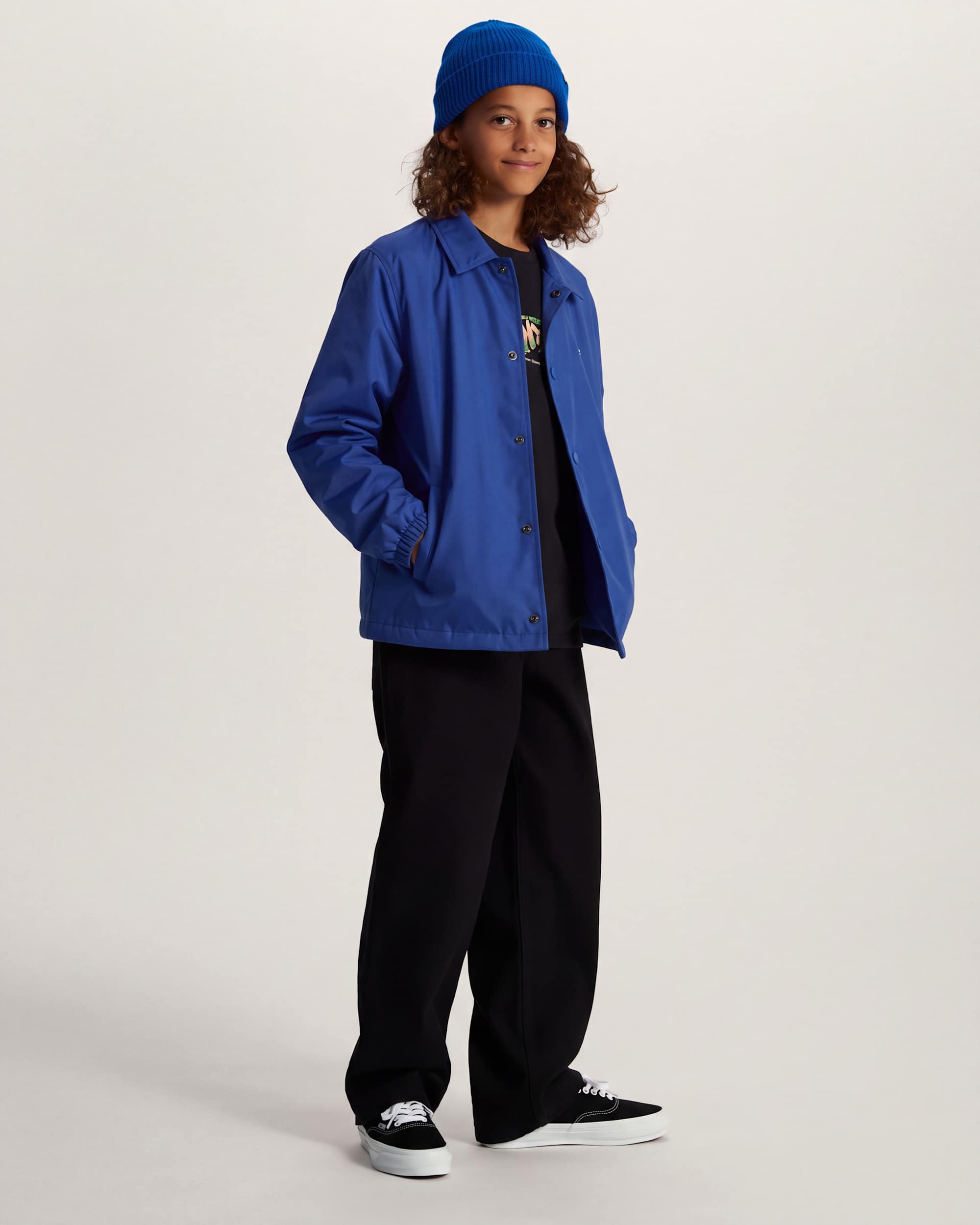 Kinder Torrey Coaches Jacke 814 Jahre VANS Blau alt5