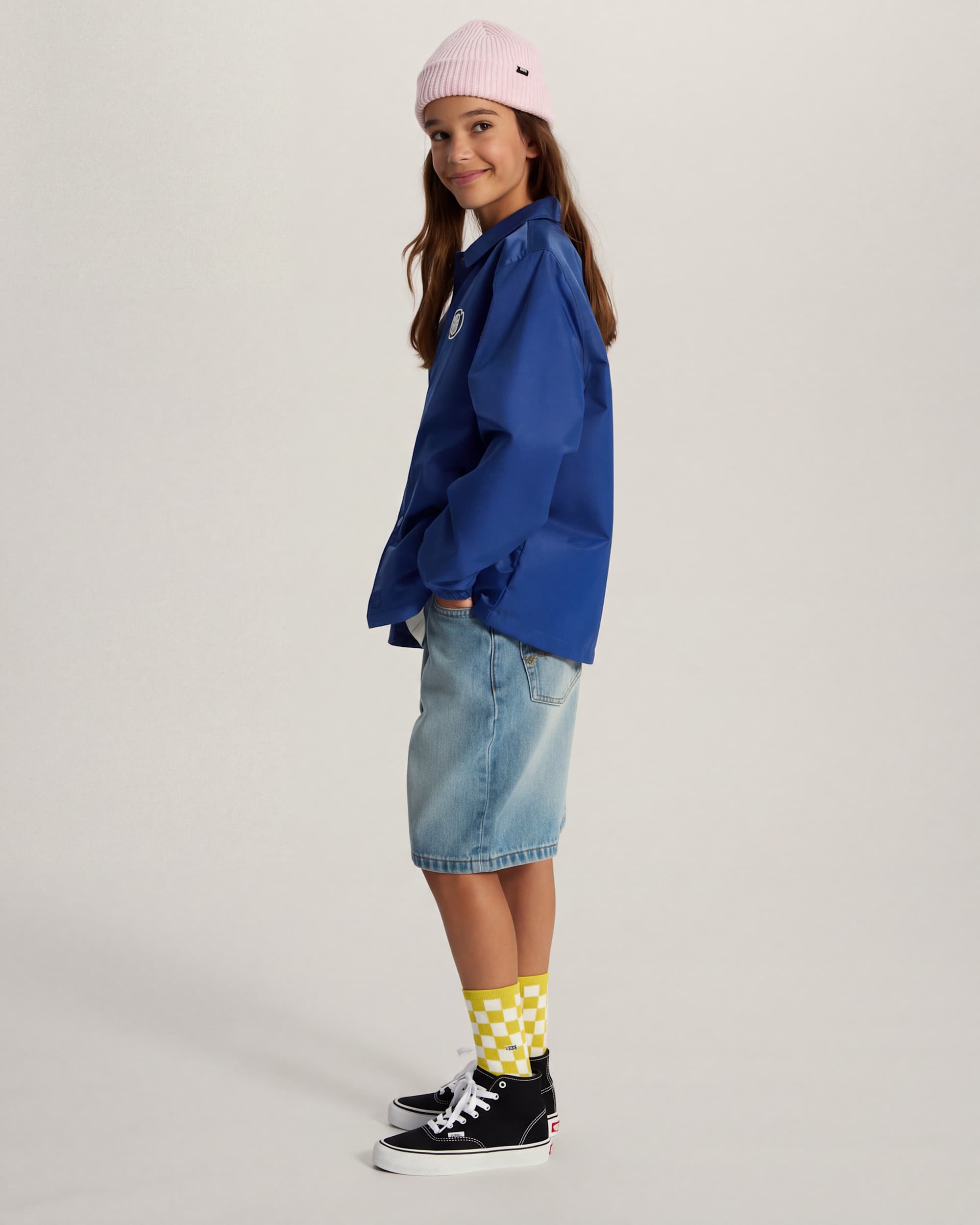 Kinder Torrey Coaches Jacke 814 Jahre VANS Blau alt8