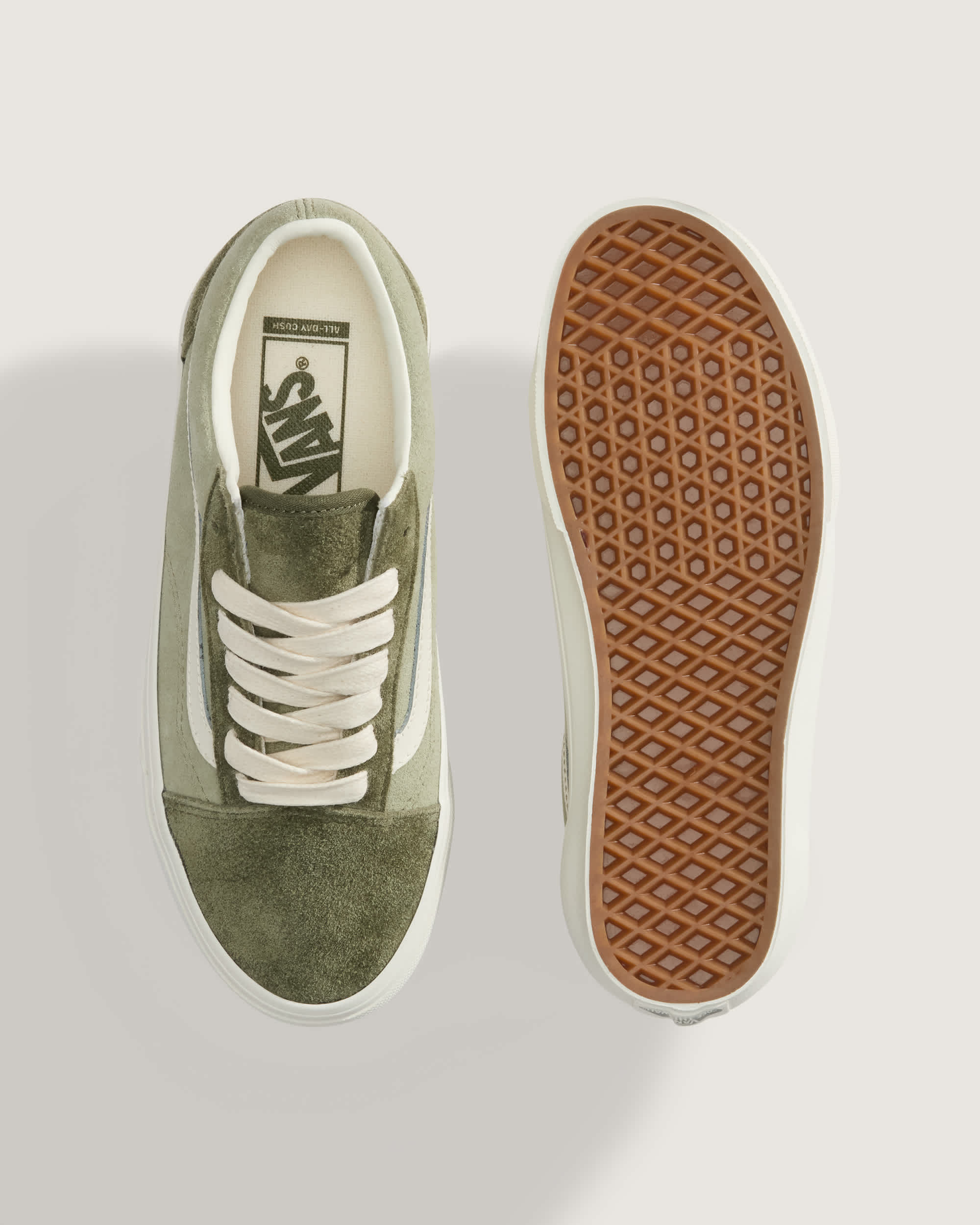 Chaussures Old Skool VANS Vert ALT2
