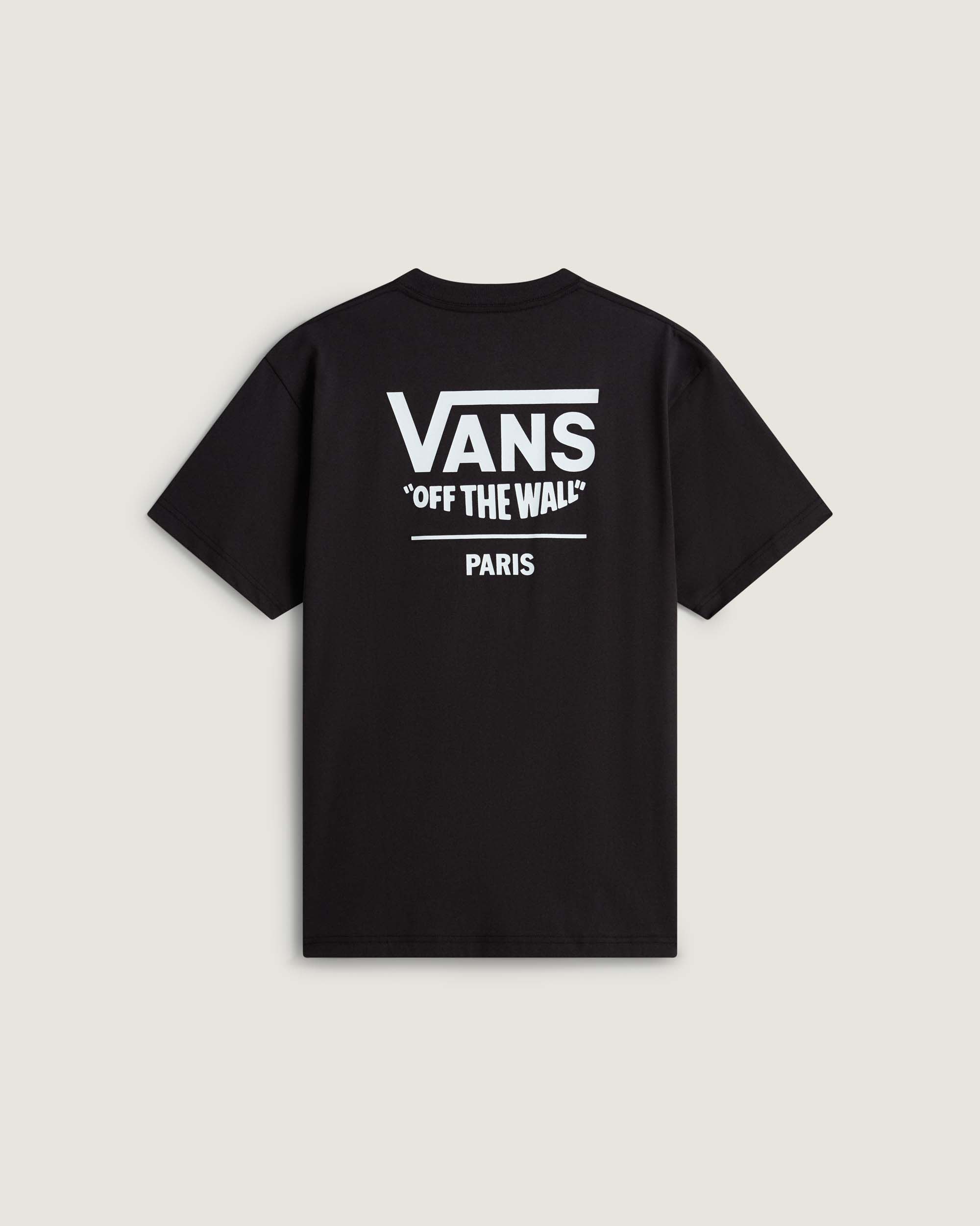MN 2025 VANS CITY TEE PARIS Black VANS Negro alt1