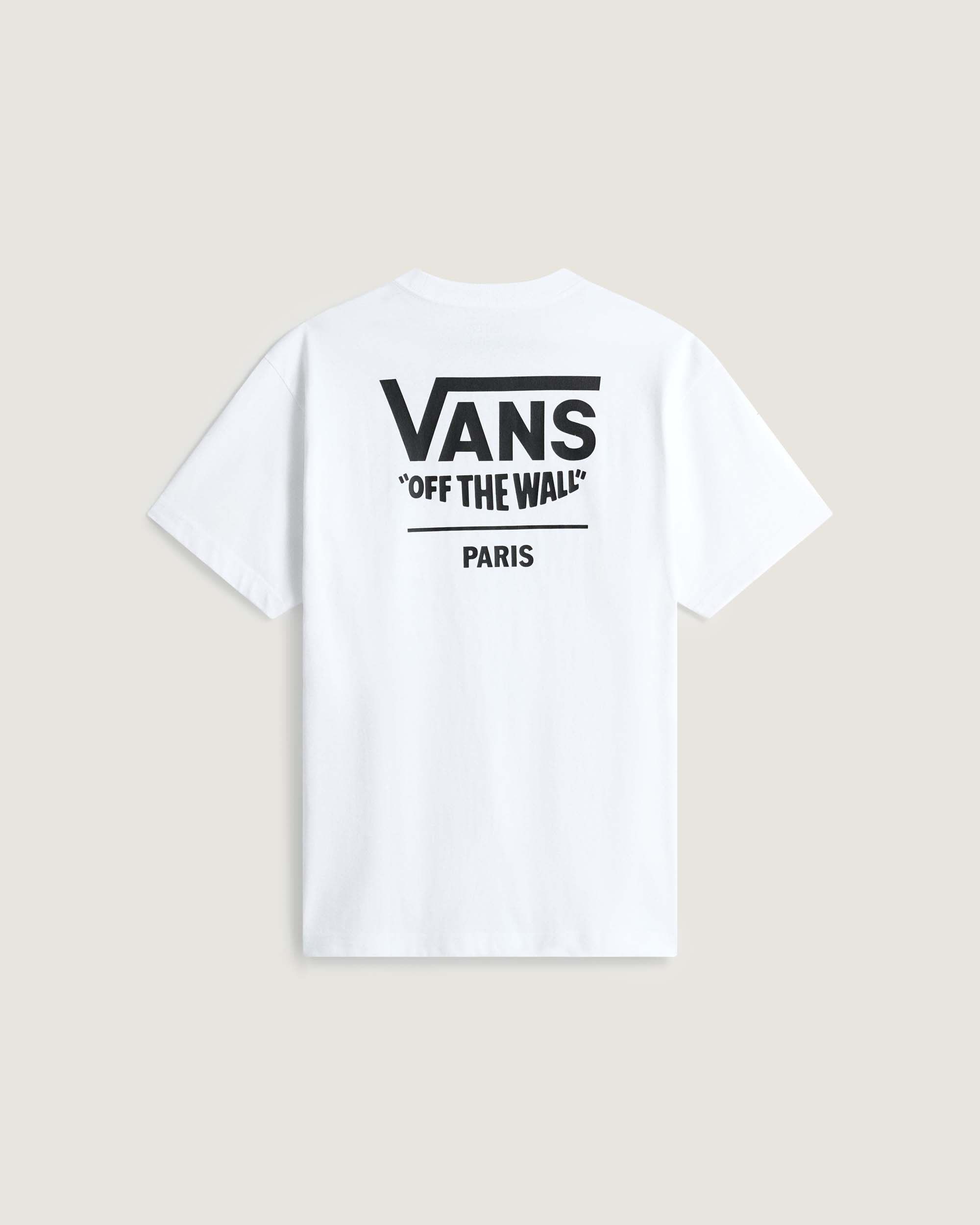 MN 2025 VANS CITY TEE PARIS White VANS Blanco alt1