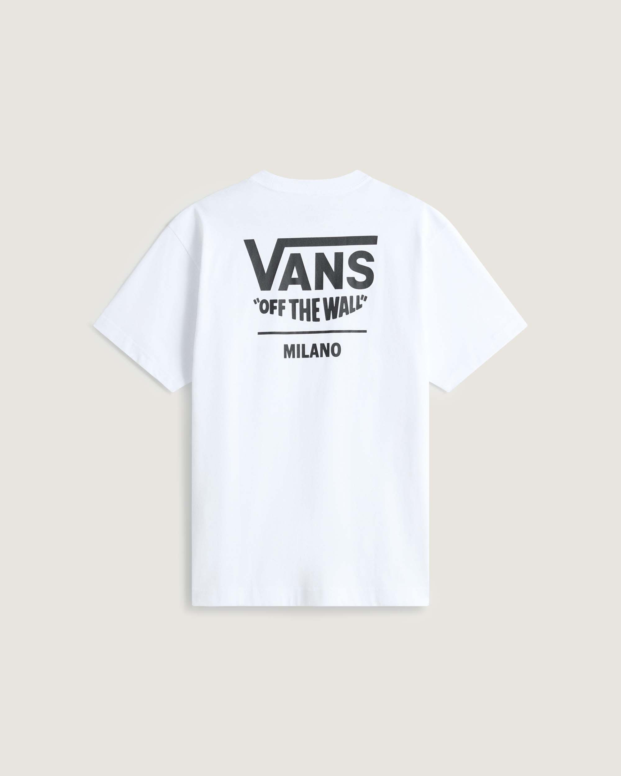 MN 2025 VANS CITY TEE MILANO White VANS Blanco alt1