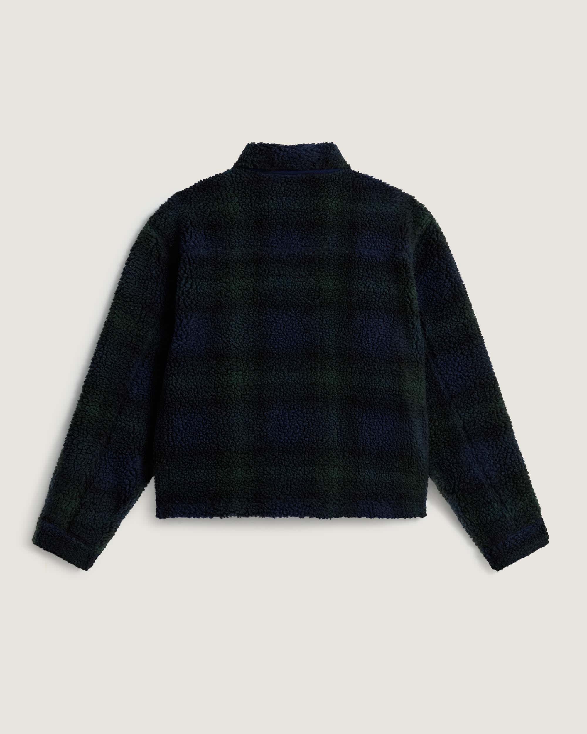 Veste Yukon High Pile Jacquard VANS Bleu ALT1