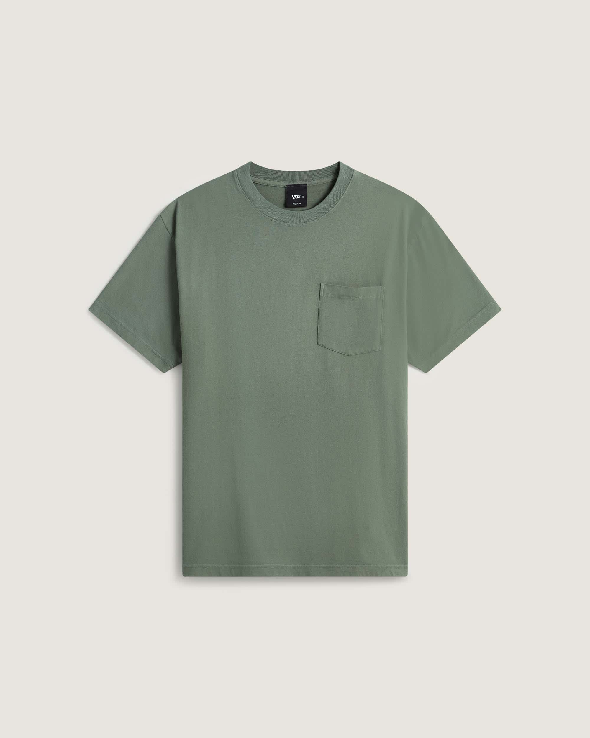 Sun Beams Pocket SS Tee Eternal Sage VANS Verde hero