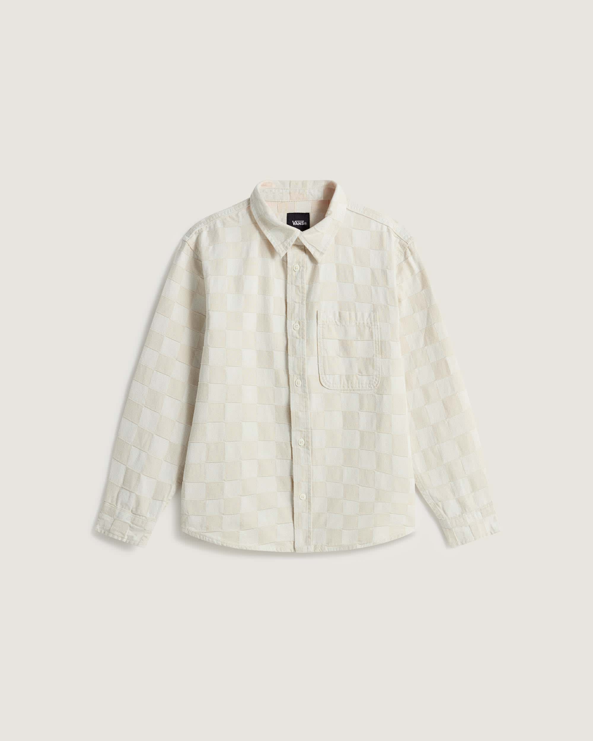 Bowden Workwear Shirt MarshmallowPearl Sand VANS Wei hero