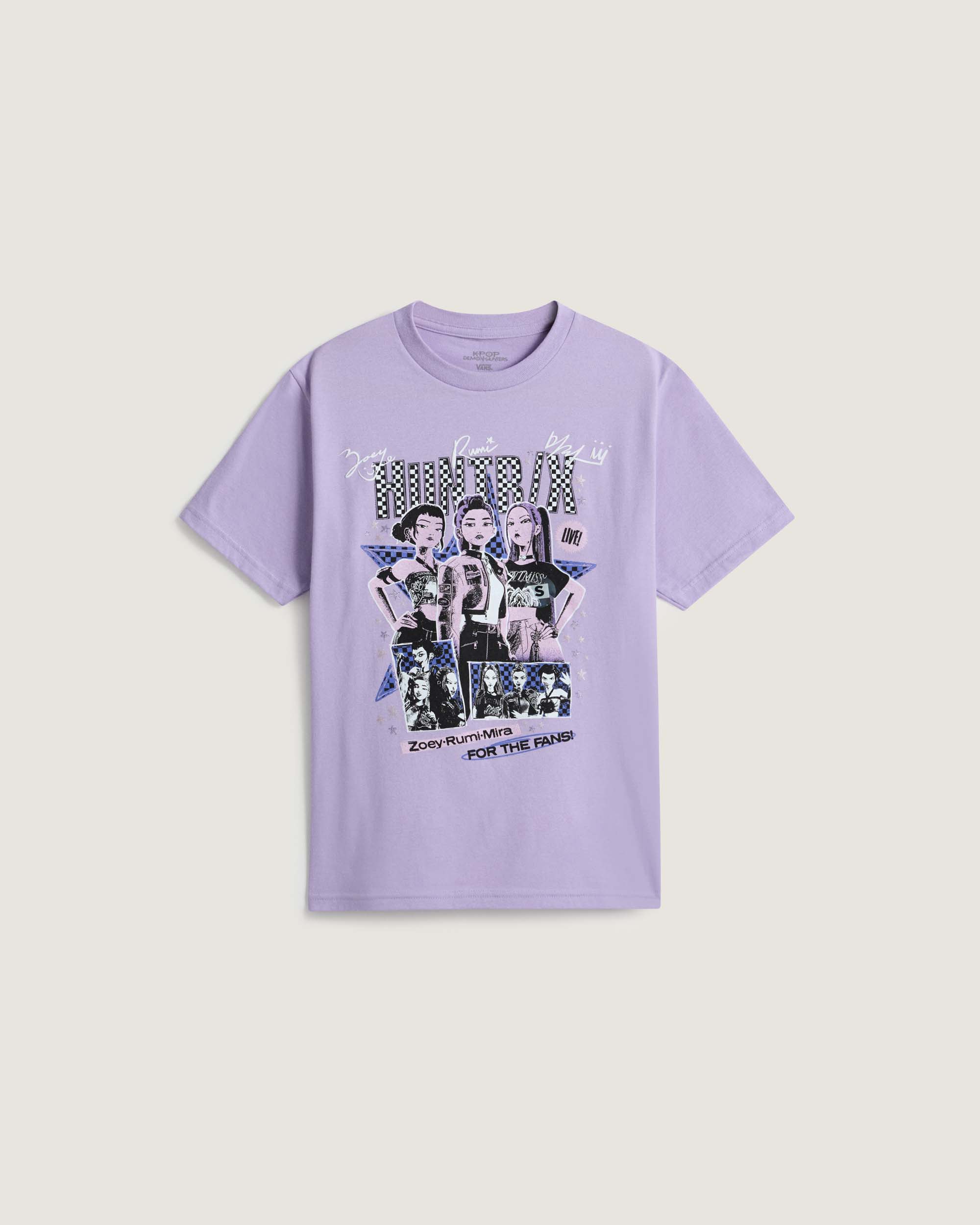 KPop Demon Hunters x Vans For The Fans Tee voor kinderen VANS Lila hero