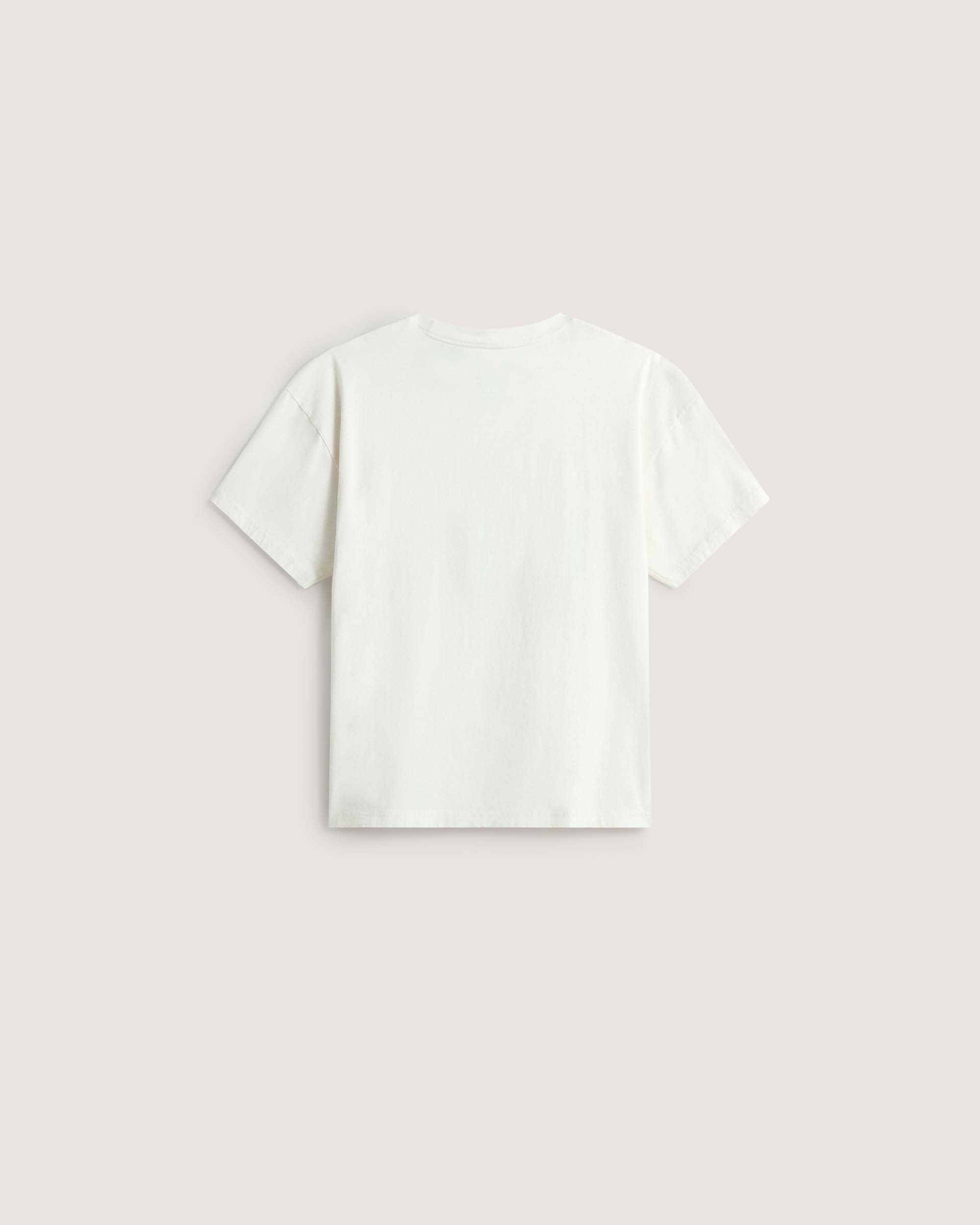 Midflight SS Tee marshmallow VANS Blanco ALT1