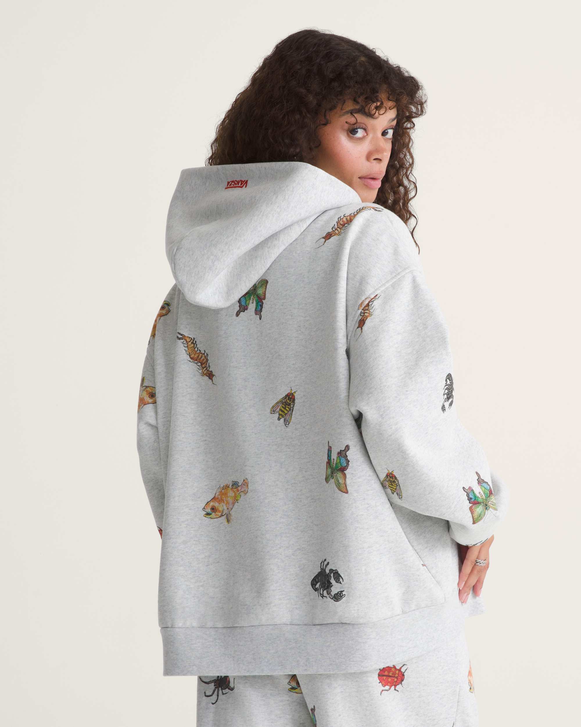 VANSZA Bug Out Hoodie VANS Grey ALT5