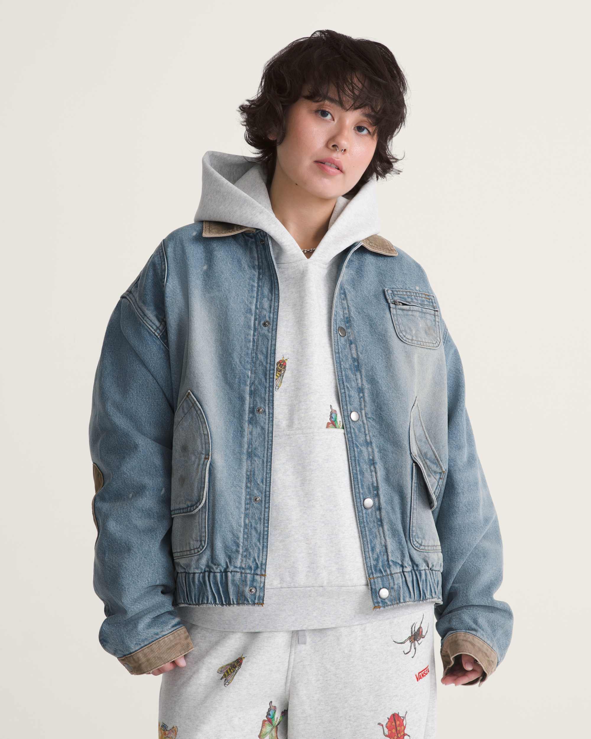 VANSZA Denim Hunting Jacket VANS Blue ALT3