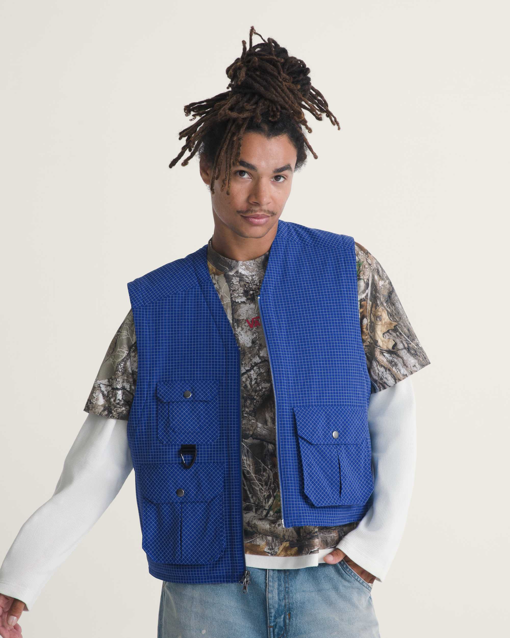 VANSZA Hunting Vest VANS Blue ALT4