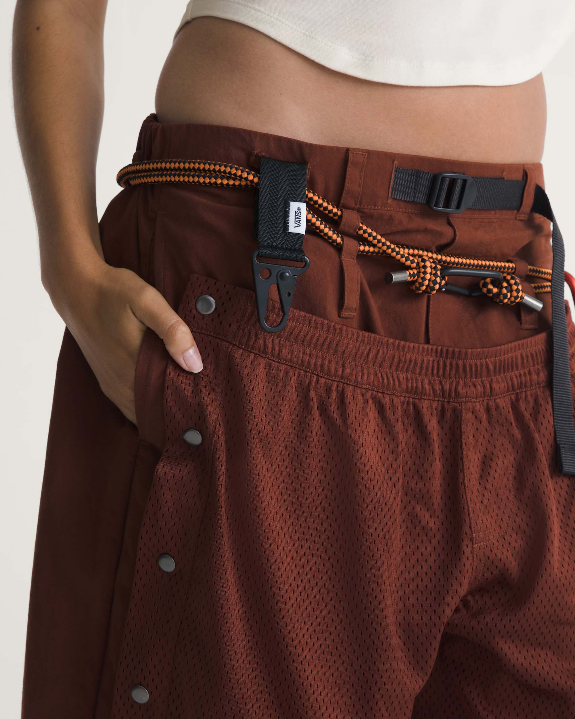 VANSZA Outdoor Oversized Short VANS Brown ALT8