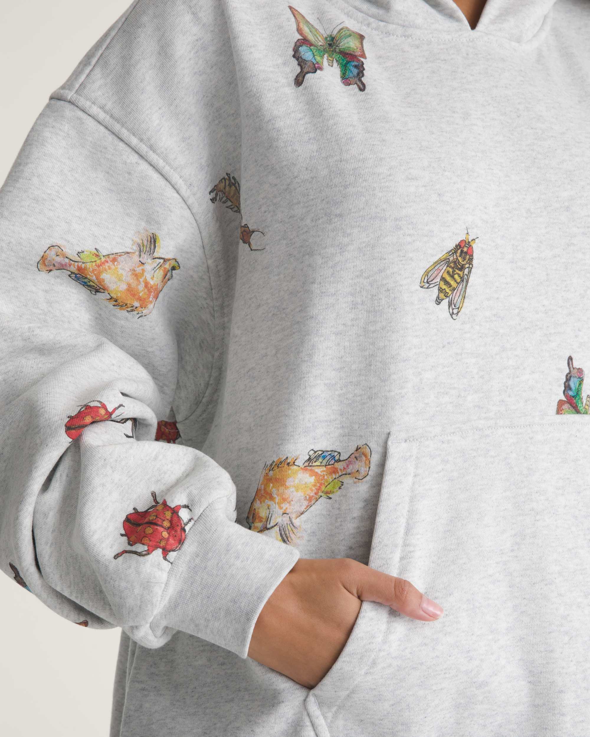 VANSZA Bug Out Hoodie VANS Grey ALT7
